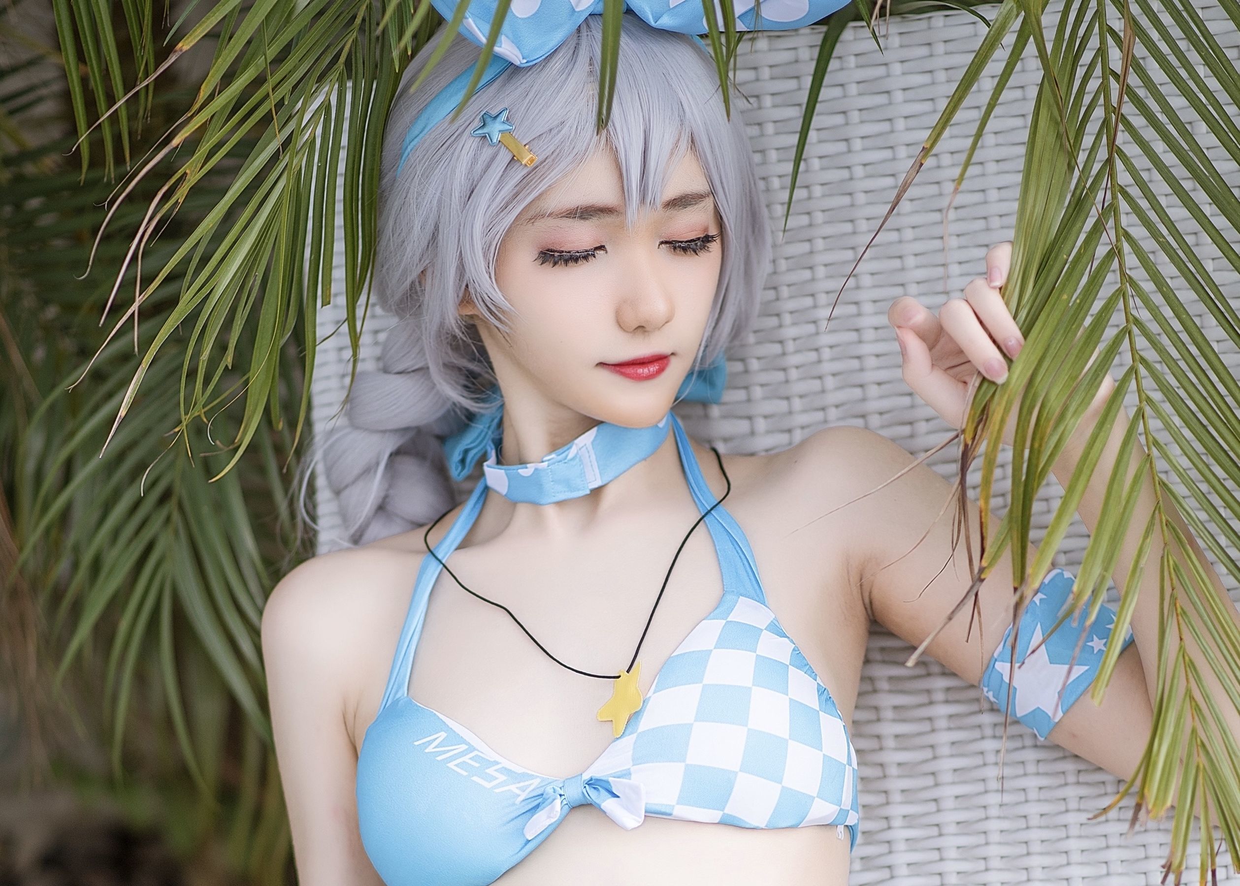 动漫博主南桃Momoko 琪亚娜泳装-图2