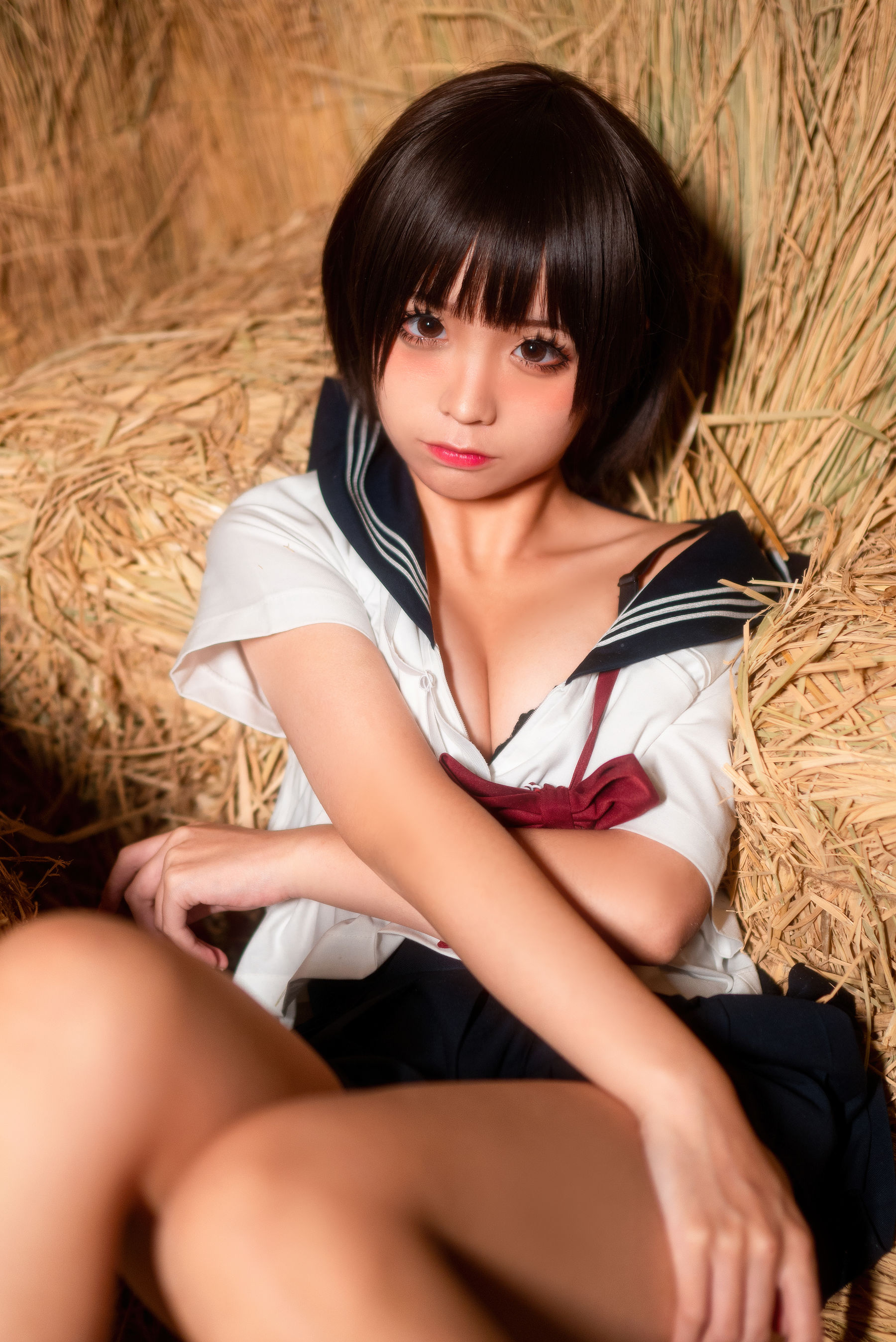 动漫博主蠢沫沫 稻草里的少女-图12