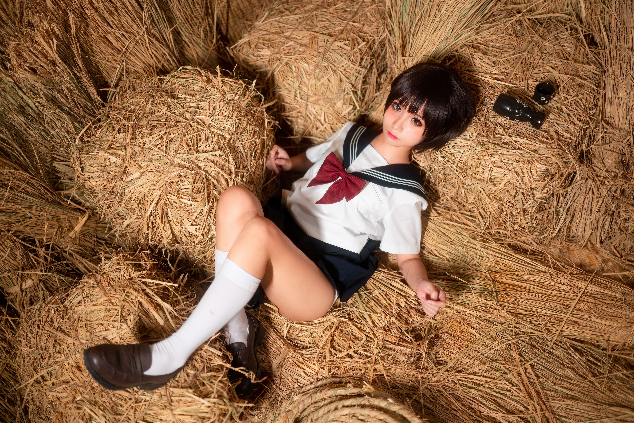 动漫博主蠢沫沫 稻草里的少女-图19