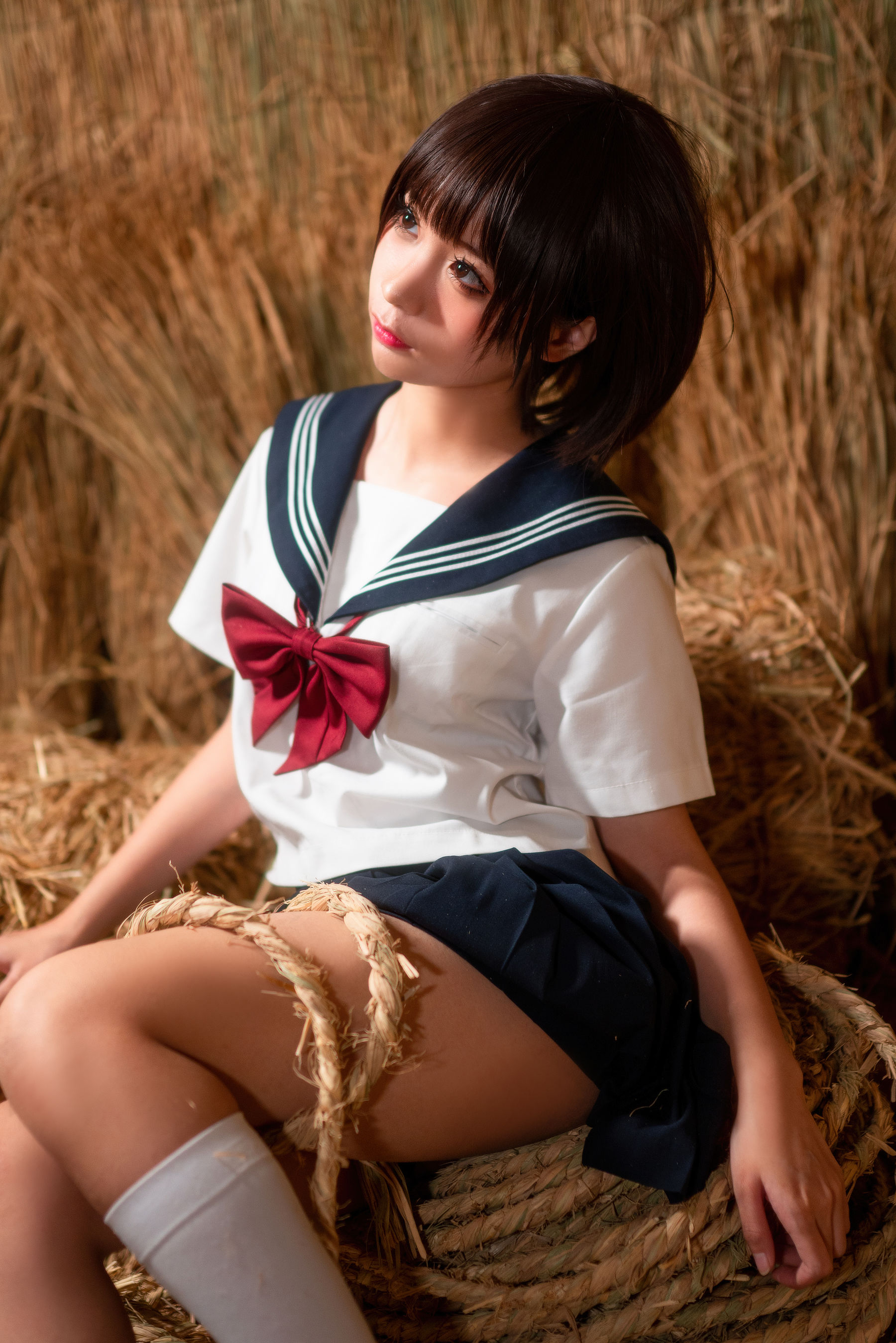 动漫博主蠢沫沫 稻草里的少女-图23