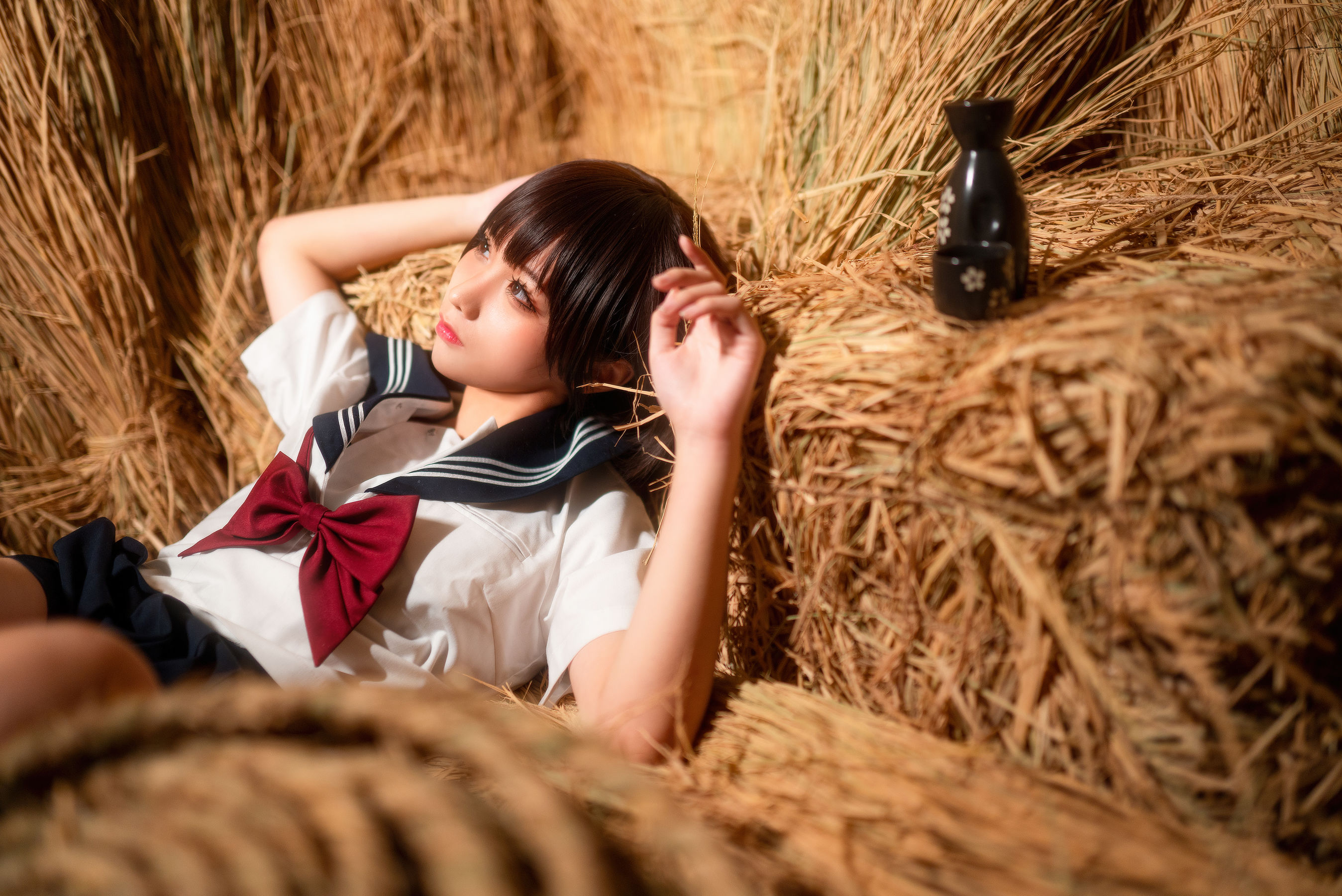 动漫博主蠢沫沫 稻草里的少女-图4