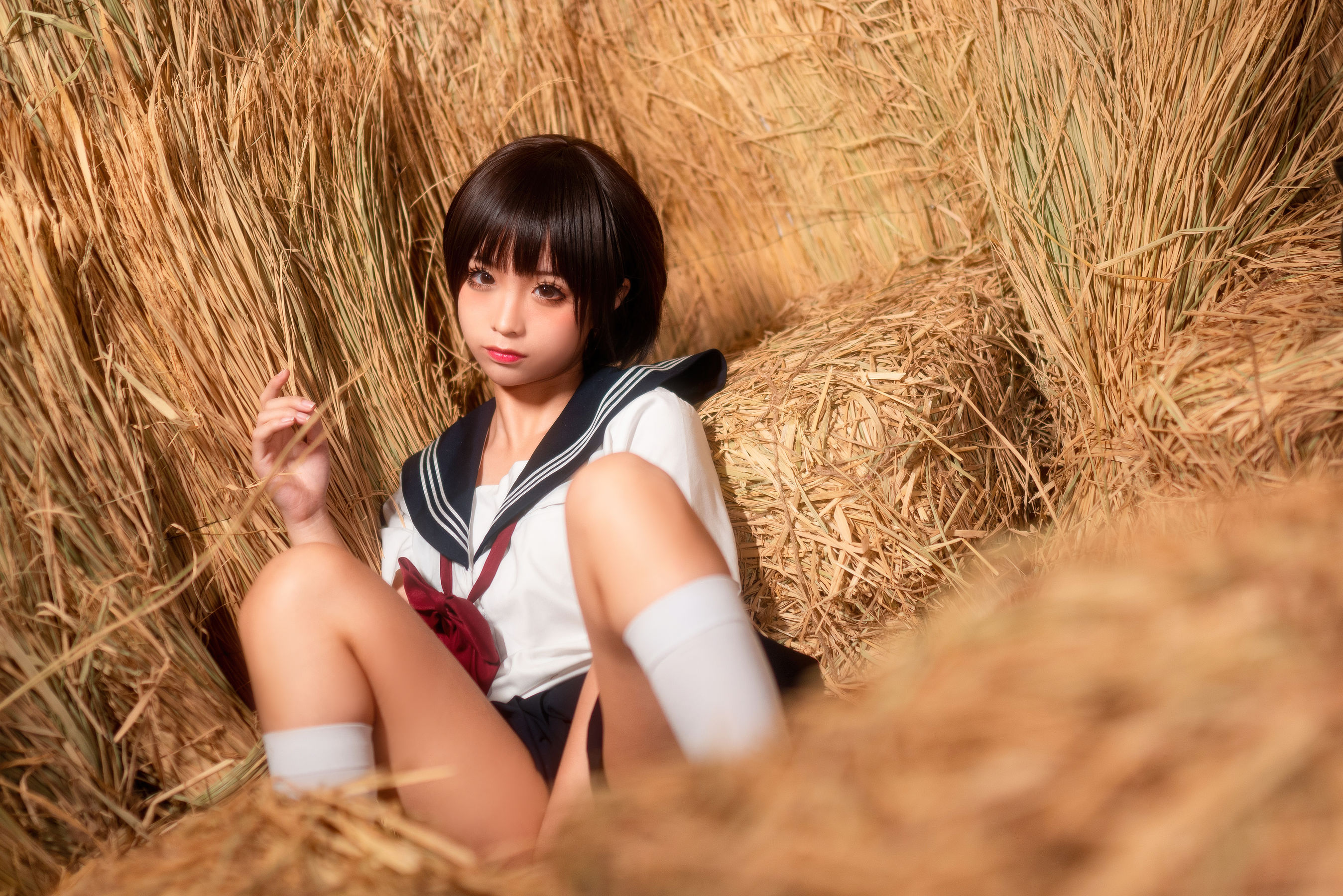 动漫博主蠢沫沫 稻草里的少女-图5
