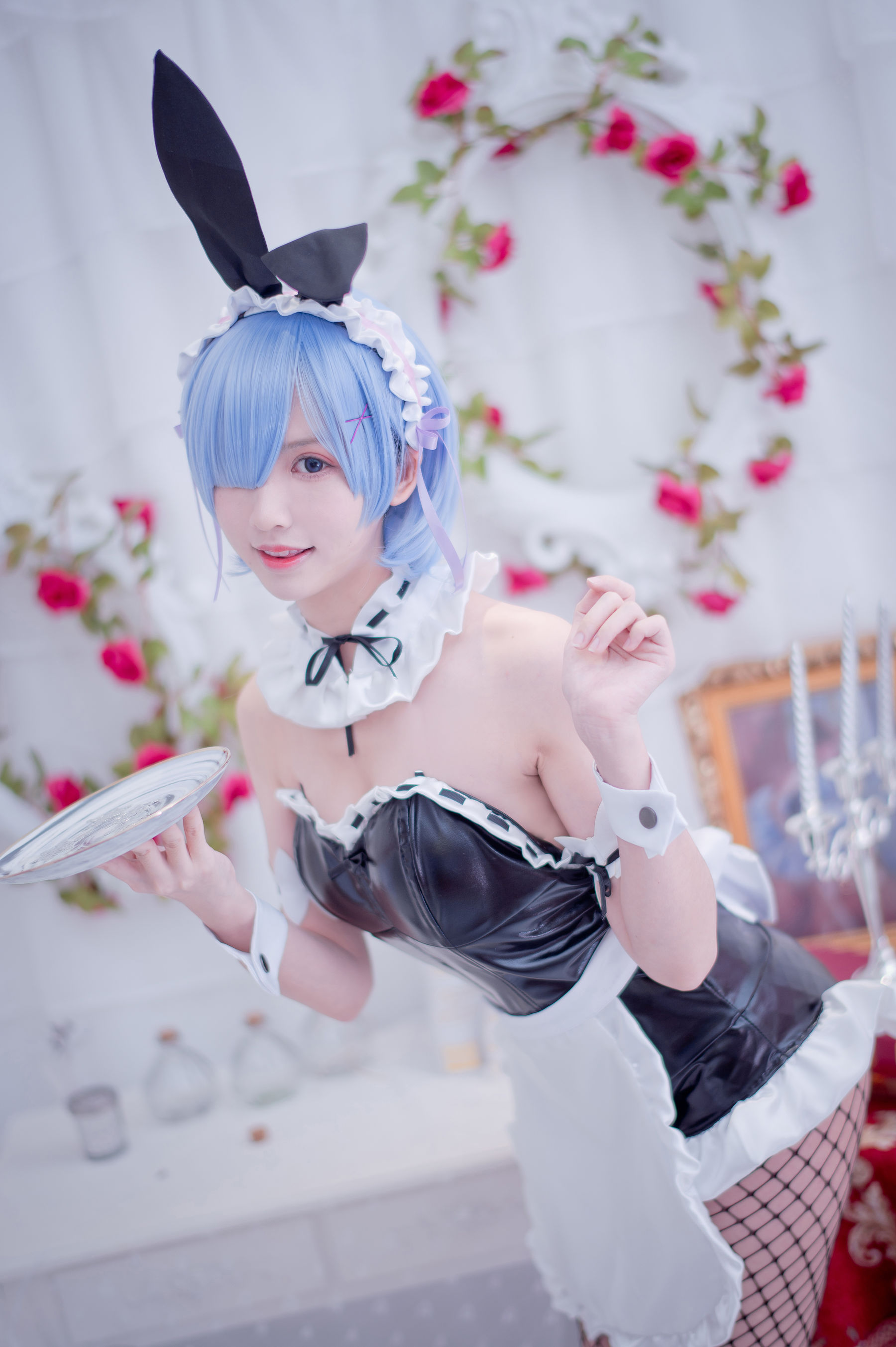 超人气Coser鳗鱼霏儿 蕾姆-图1
