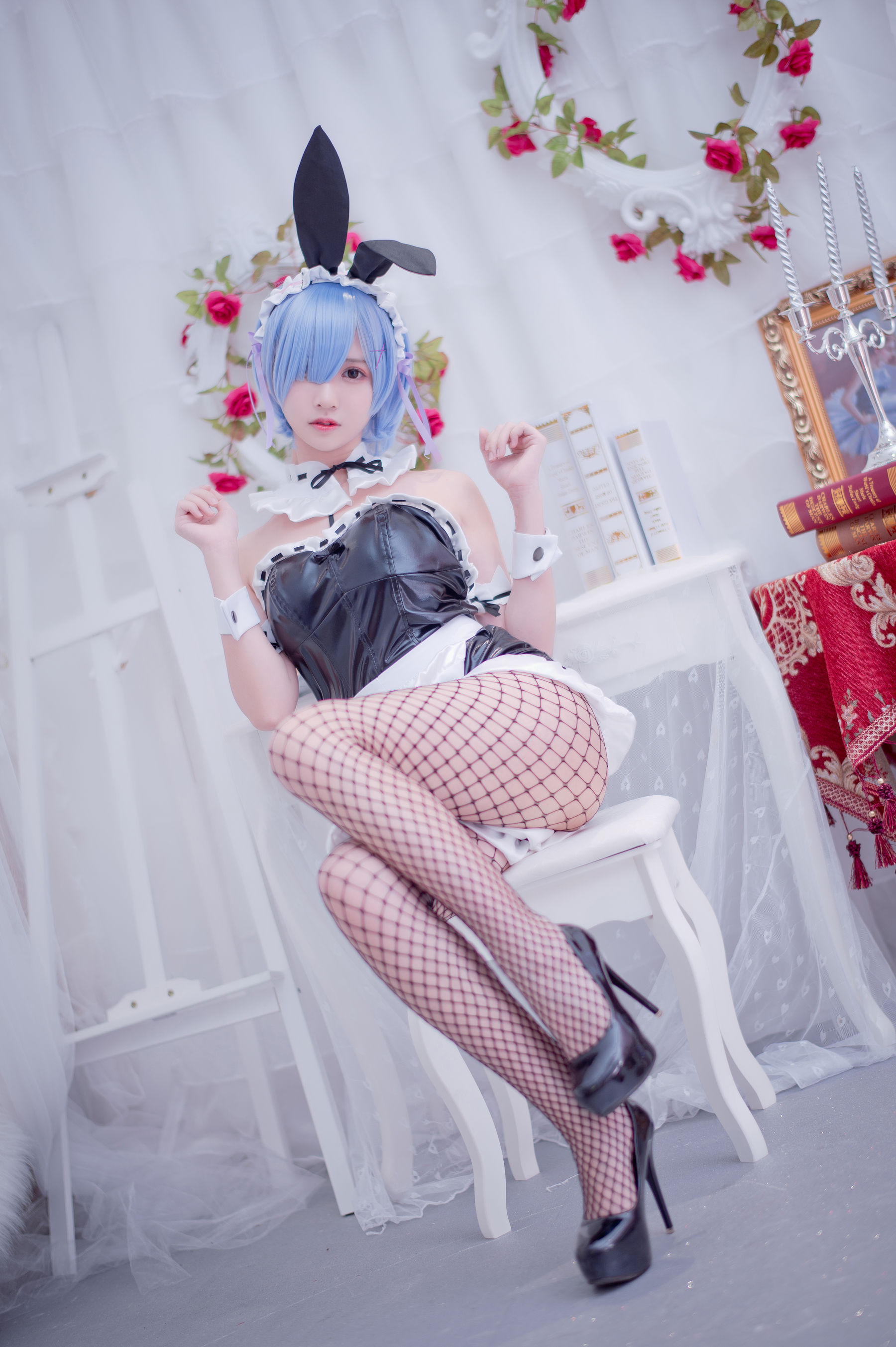 超人气Coser鳗鱼霏儿 蕾姆-图2