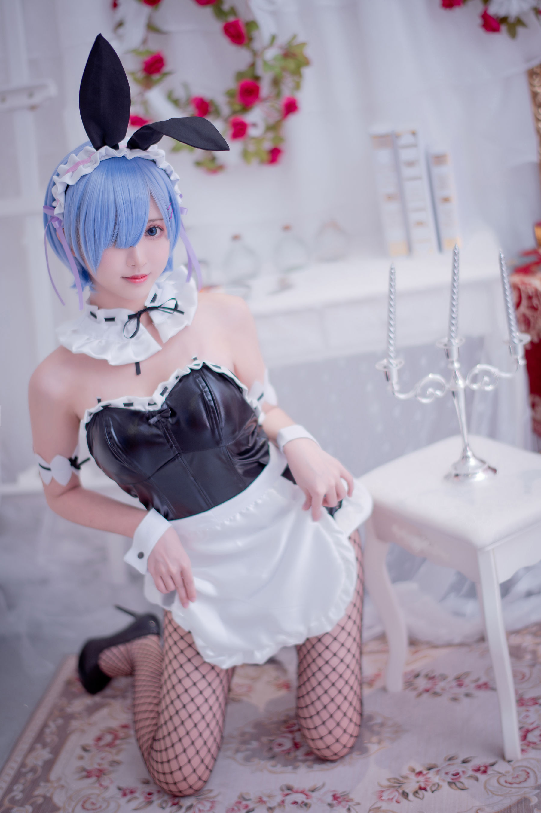 超人气Coser鳗鱼霏儿 蕾姆-图4