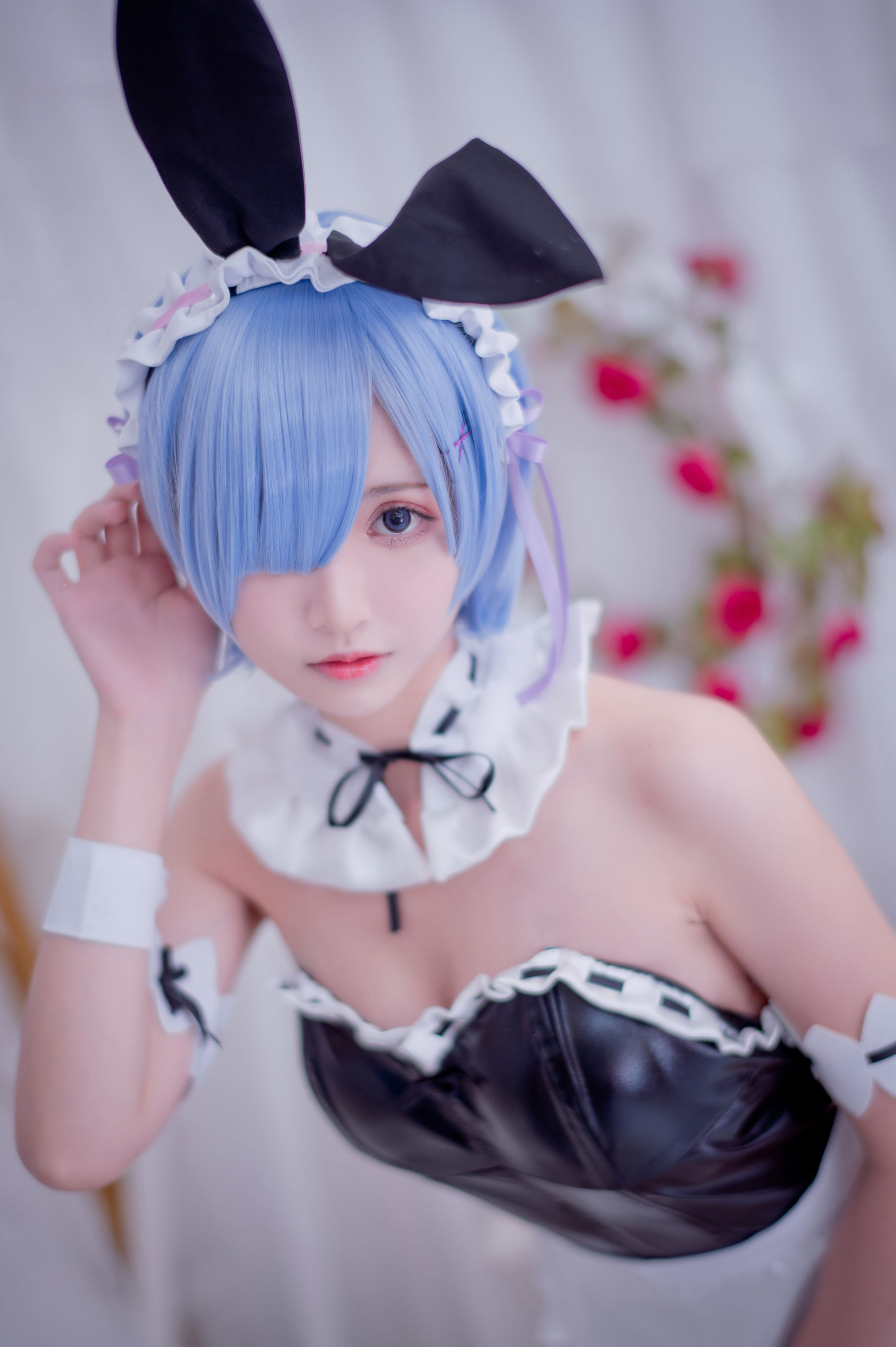 超人气Coser鳗鱼霏儿 蕾姆-图7