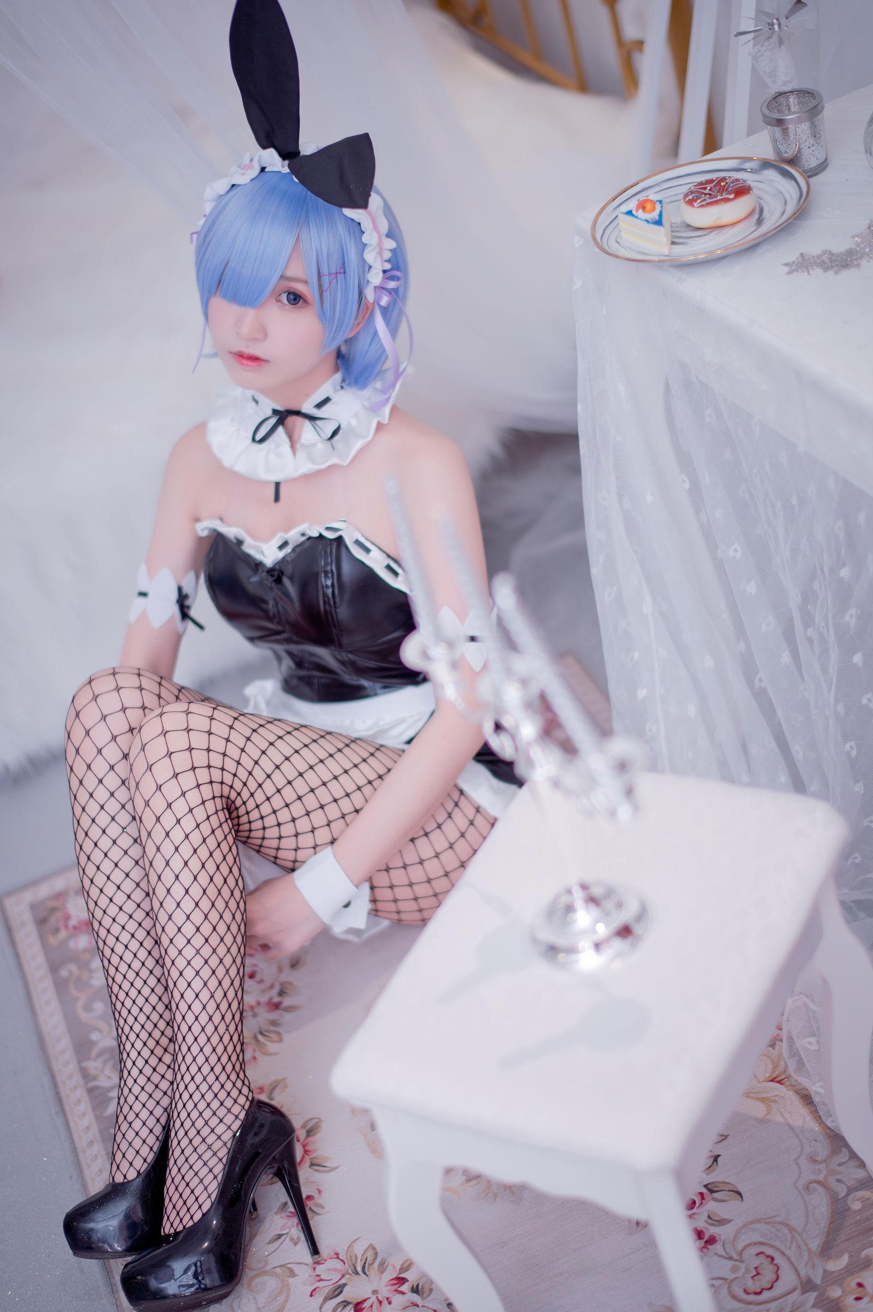 超人气Coser鳗鱼霏儿 蕾姆-图8