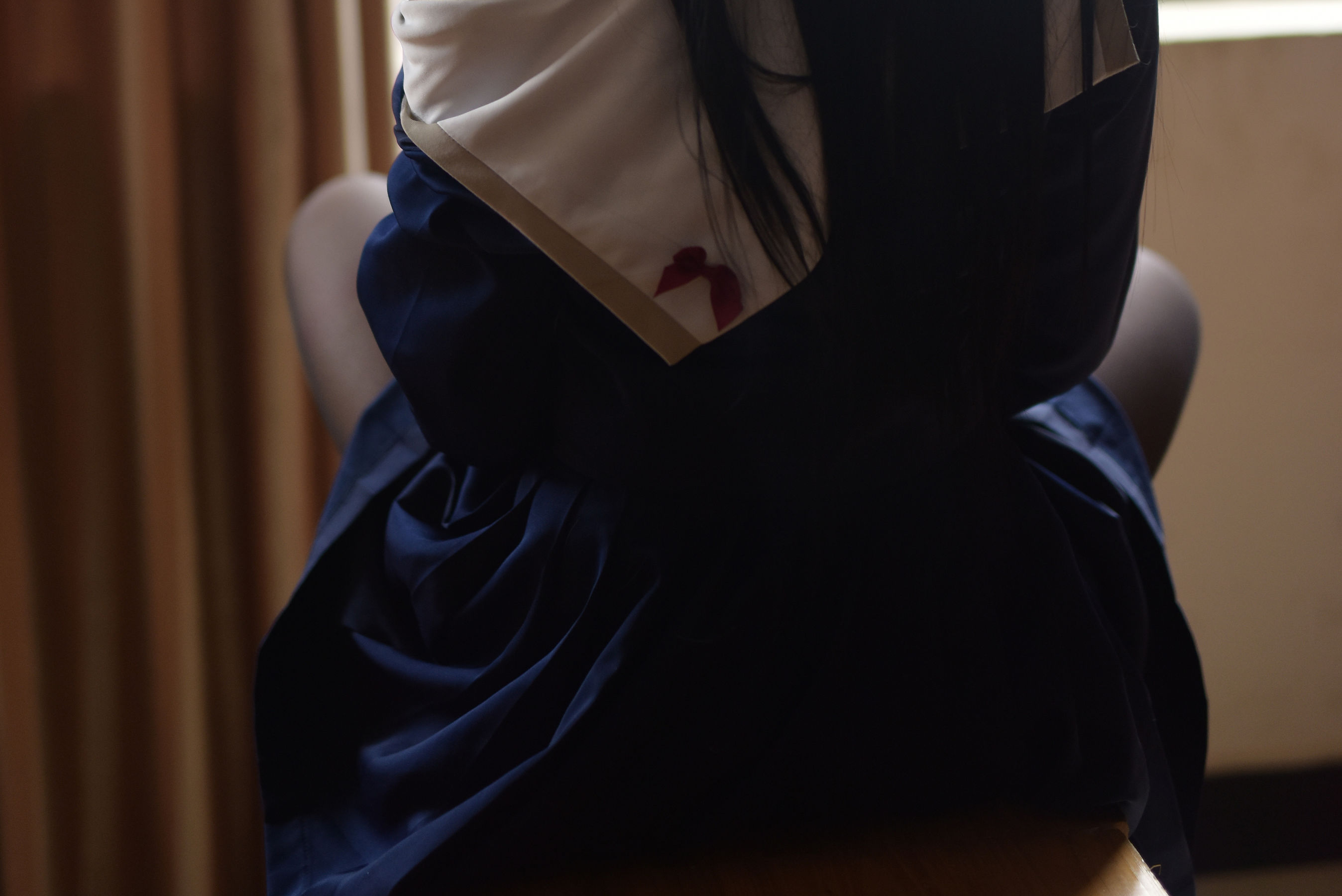 动漫博主九曲Jean JK露脐制服-图27