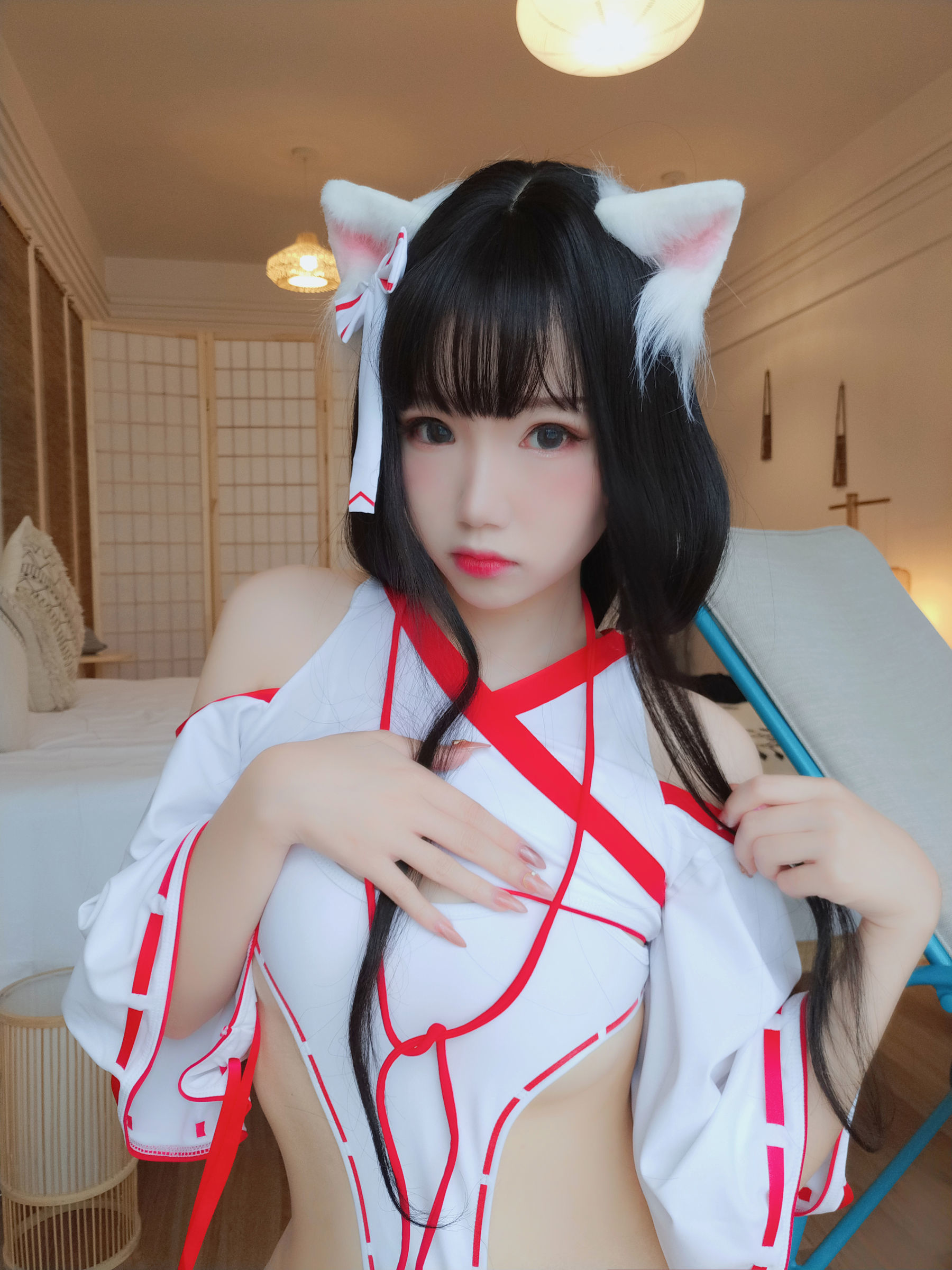 动漫博主雪晴Astra 神社の猫-图5