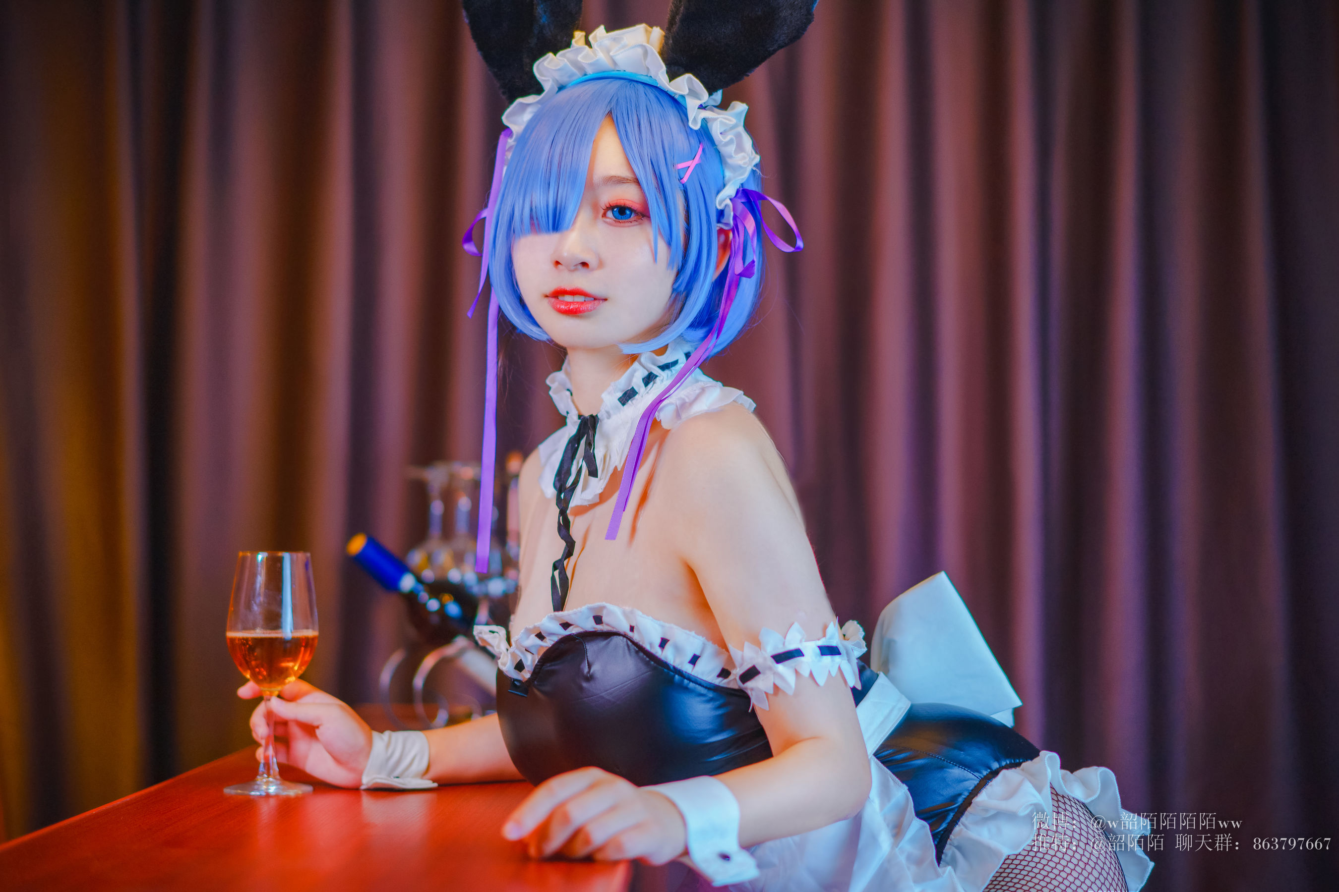 Cosplay美女韶陌陌 雷姆-图11