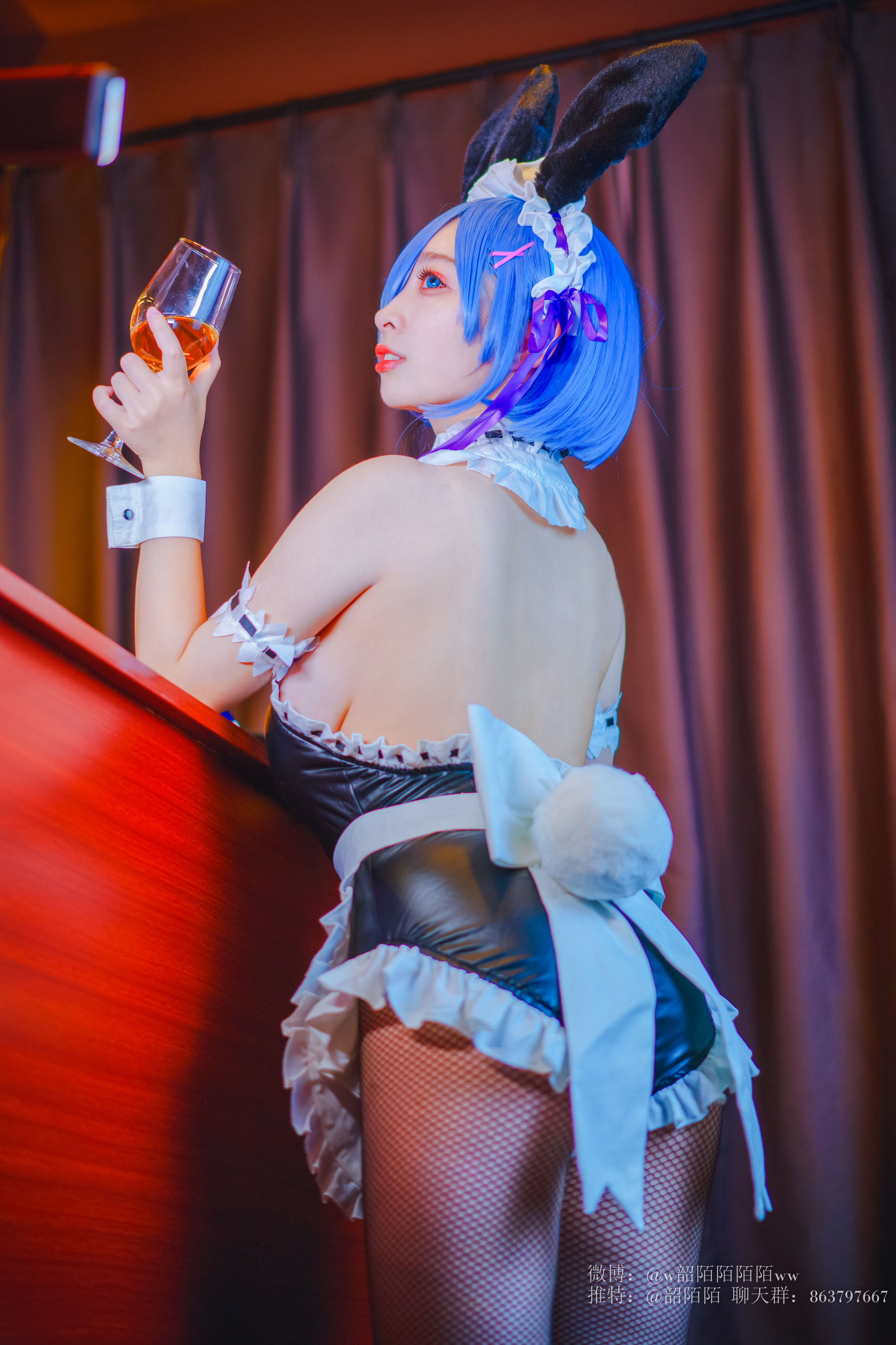 Cosplay美女韶陌陌 雷姆-图6