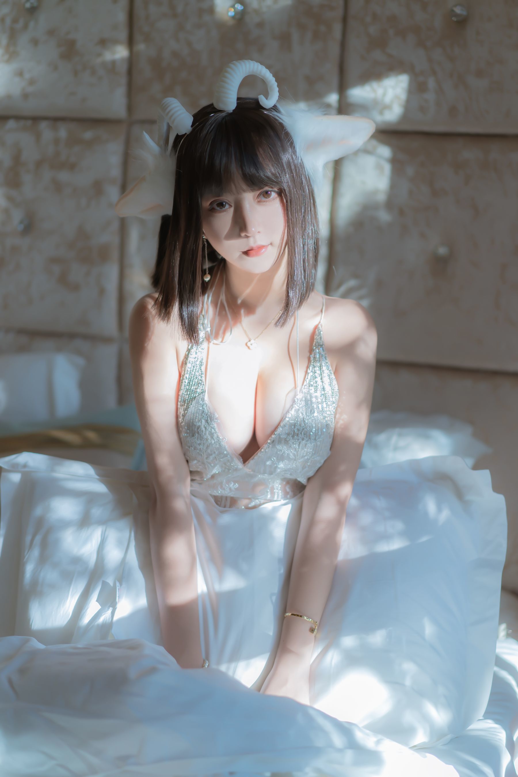 斗鱼米线线sama写真 喵小羊-图55