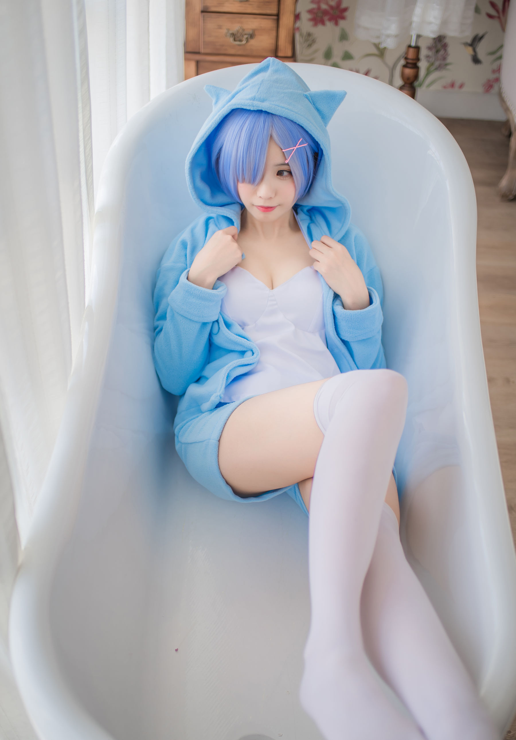 萌系小野妹子w 蕾姆 蓝色精灵-图9