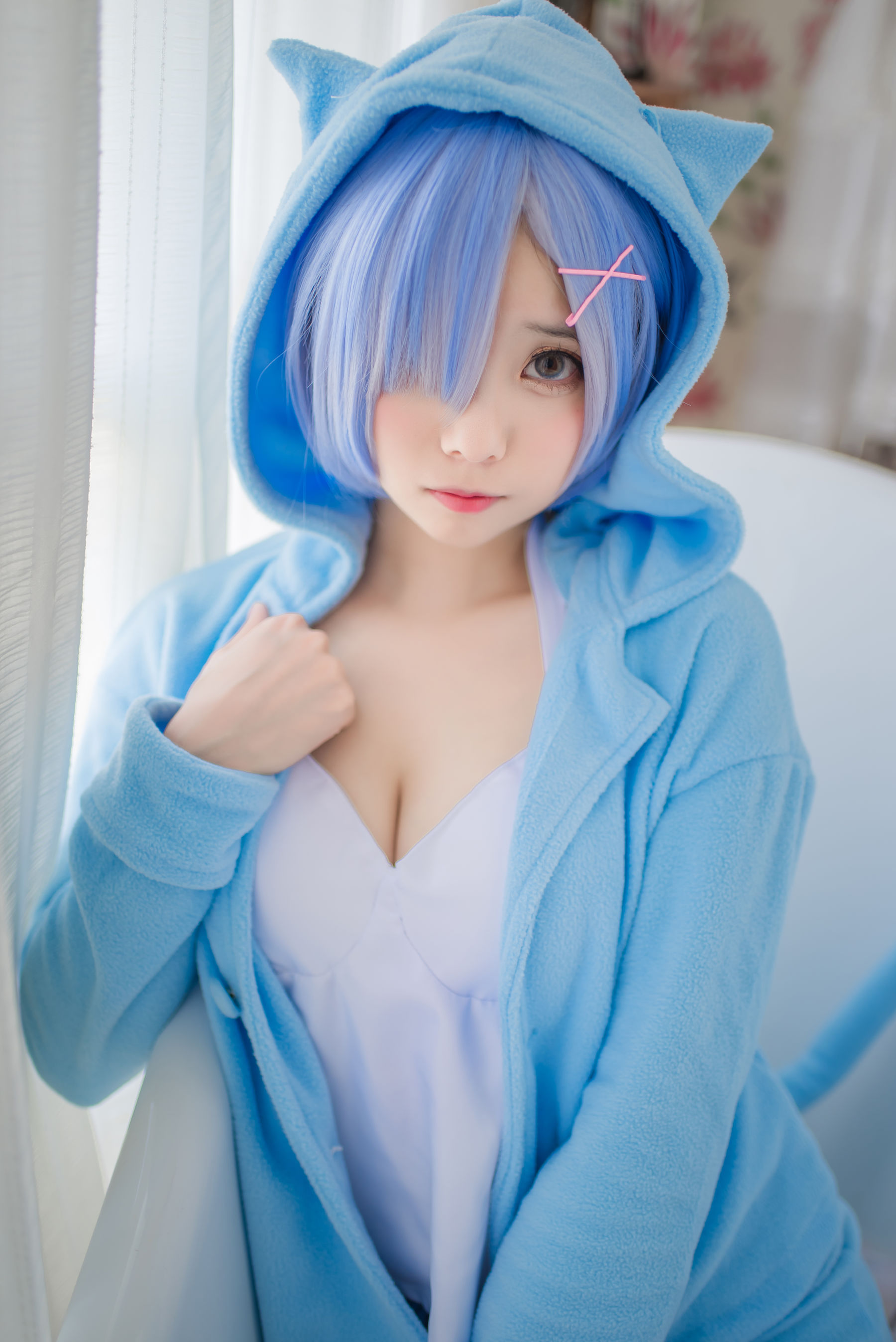 萌系小野妹子w 蕾姆 蓝色精灵-图14