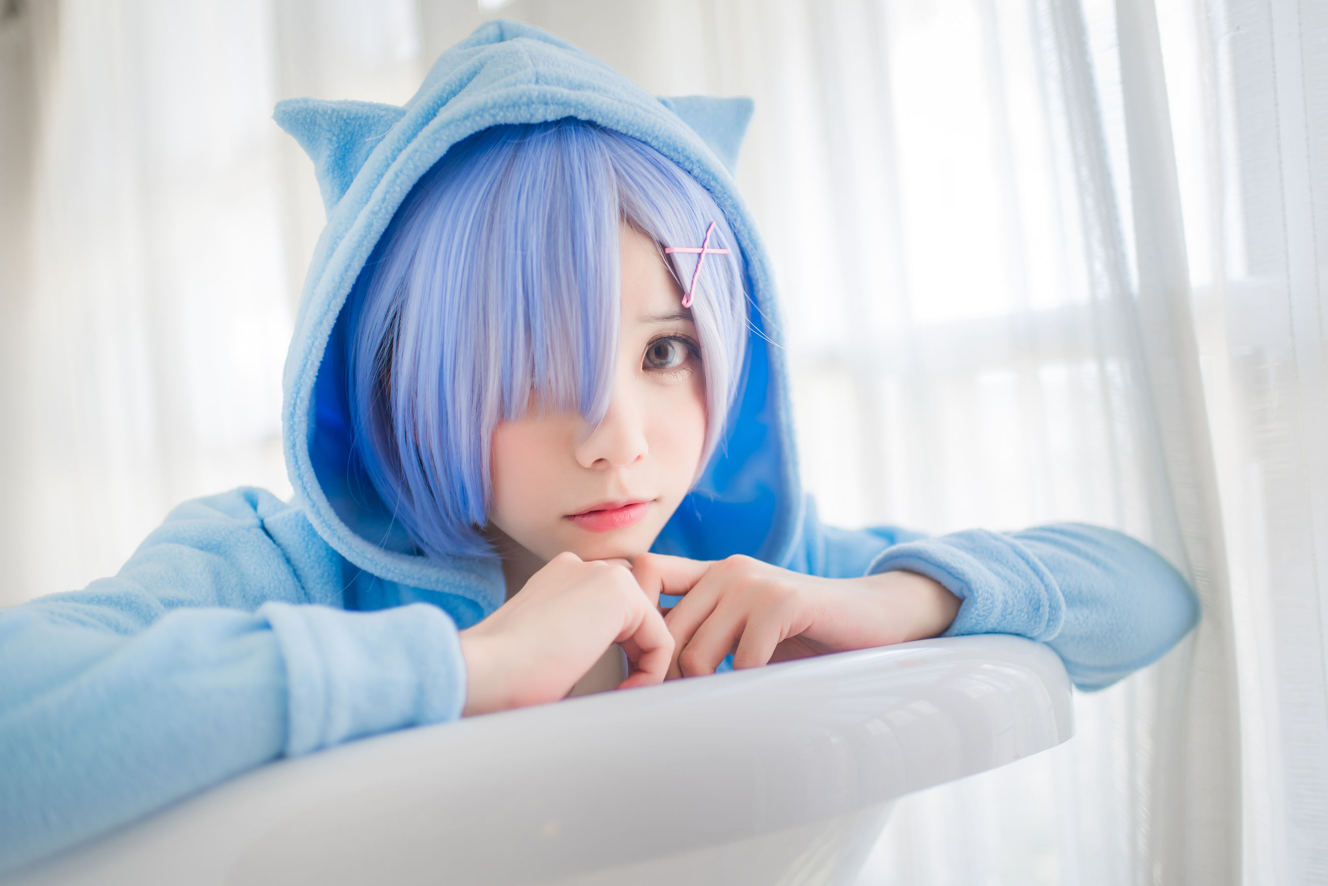 萌系小野妹子w 蕾姆 蓝色精灵-图16