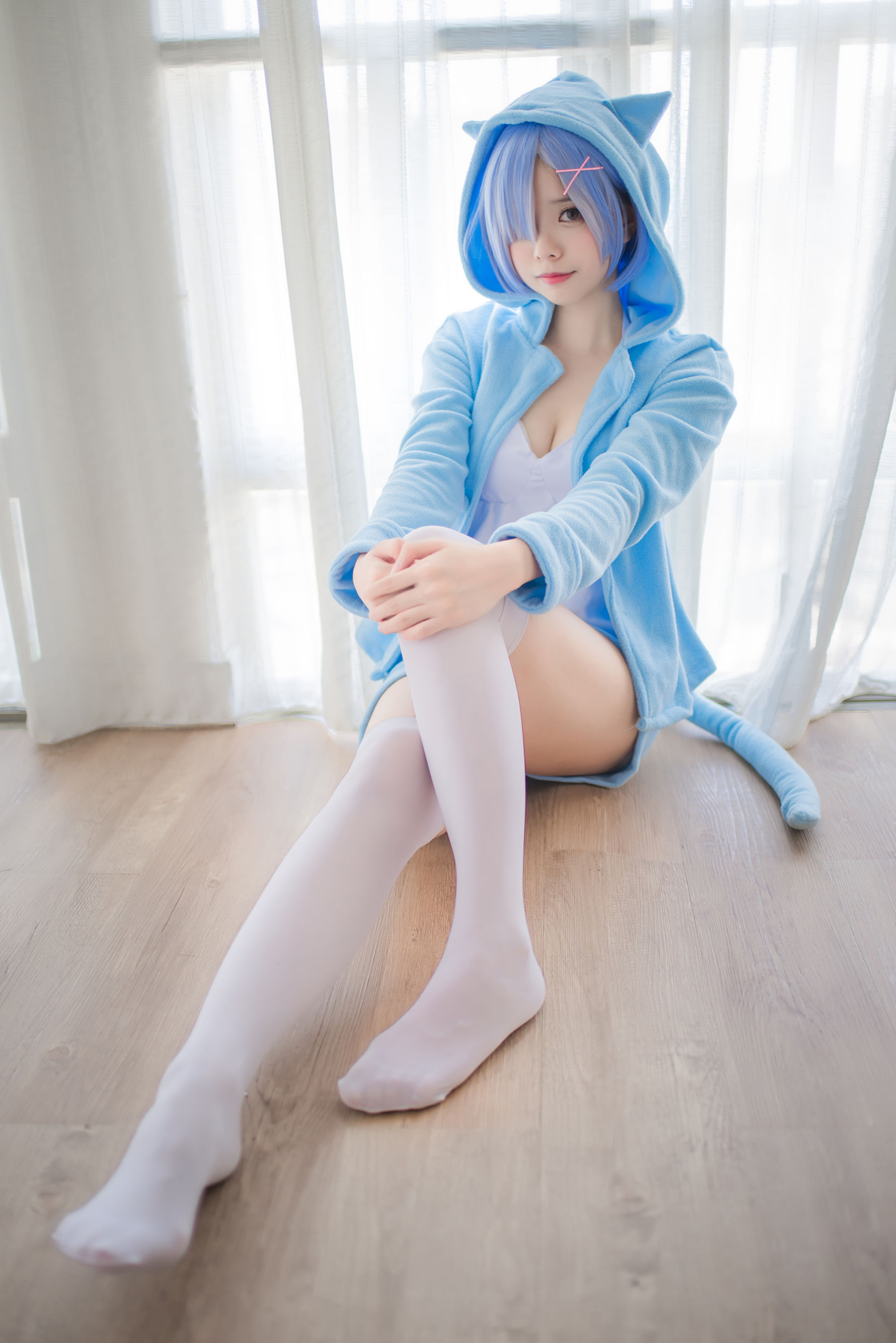 萌系小野妹子w 蕾姆 蓝色精灵-图18