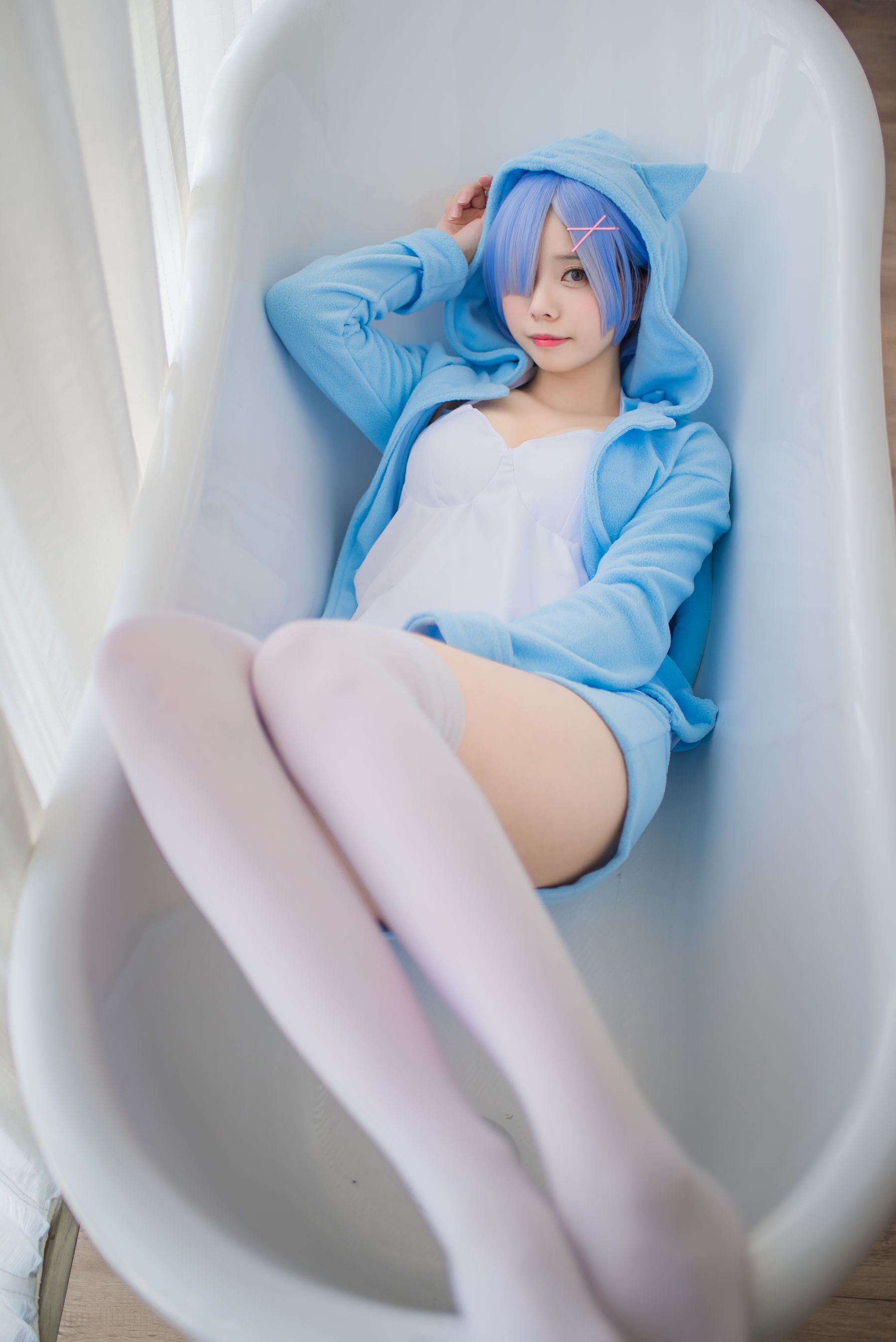 萌系小野妹子w 蕾姆 蓝色精灵-图6