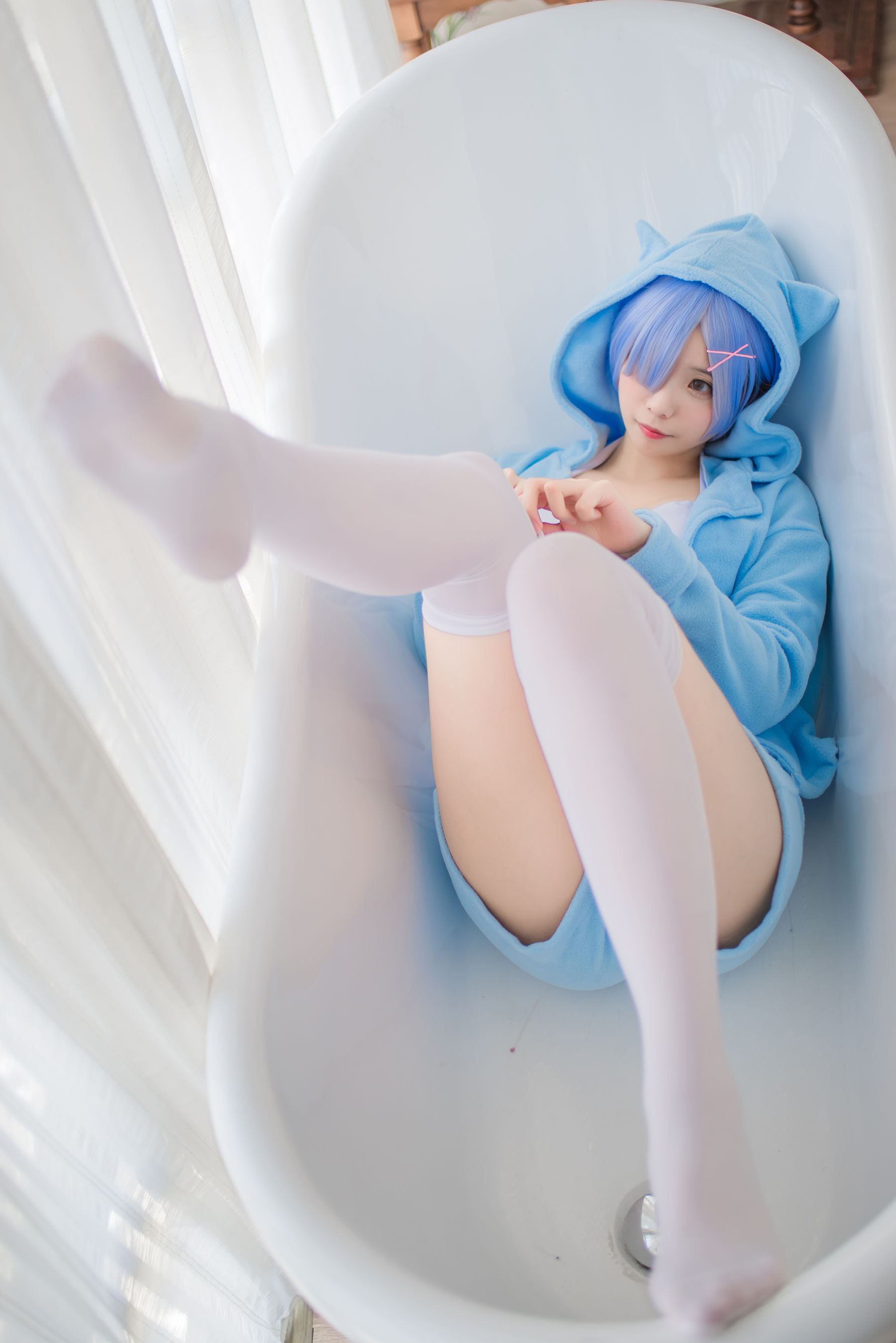 萌系小野妹子w 蕾姆 蓝色精灵-图7
