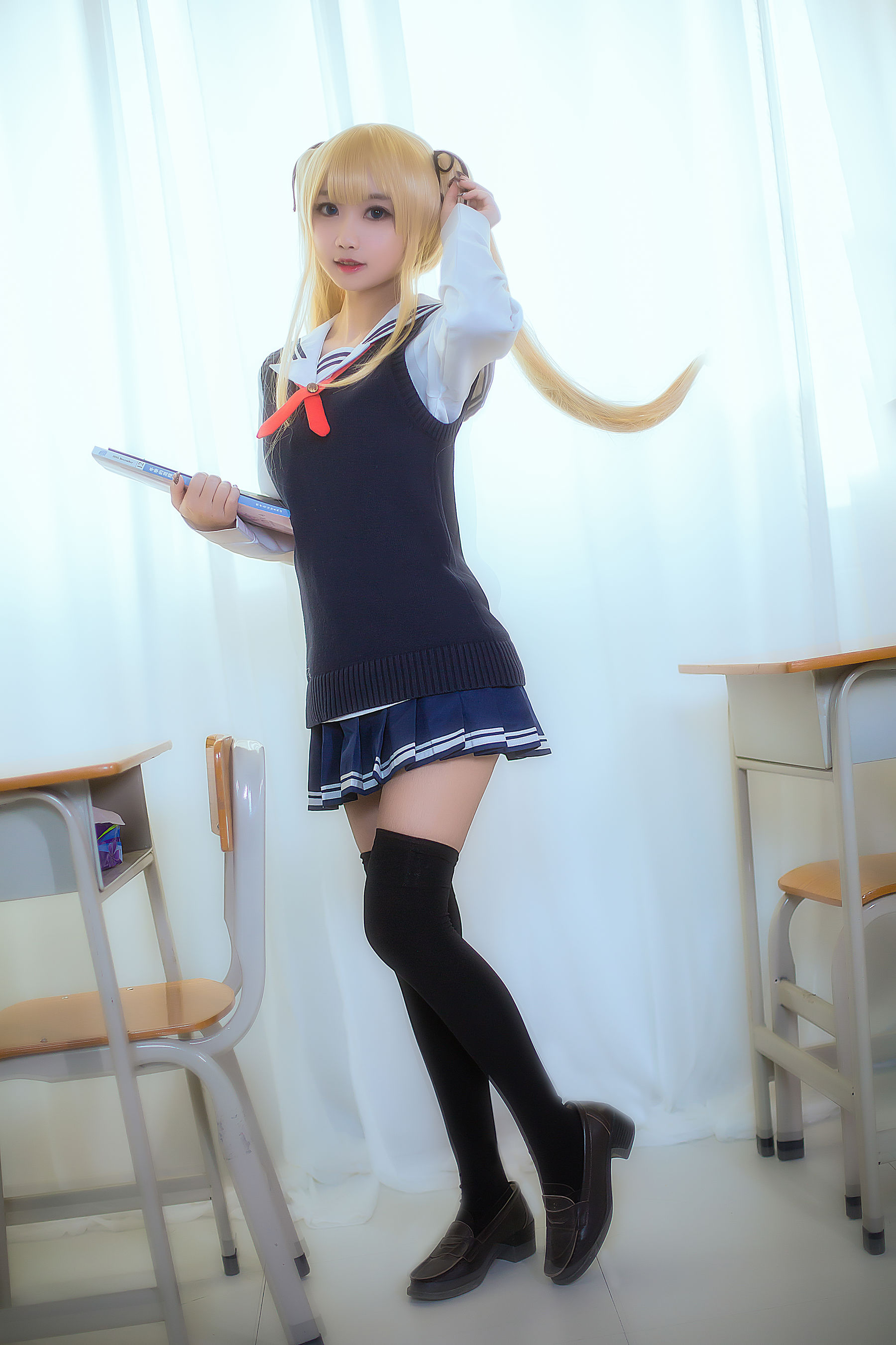 白嫩美少女鬼畜瑶 校服-图11