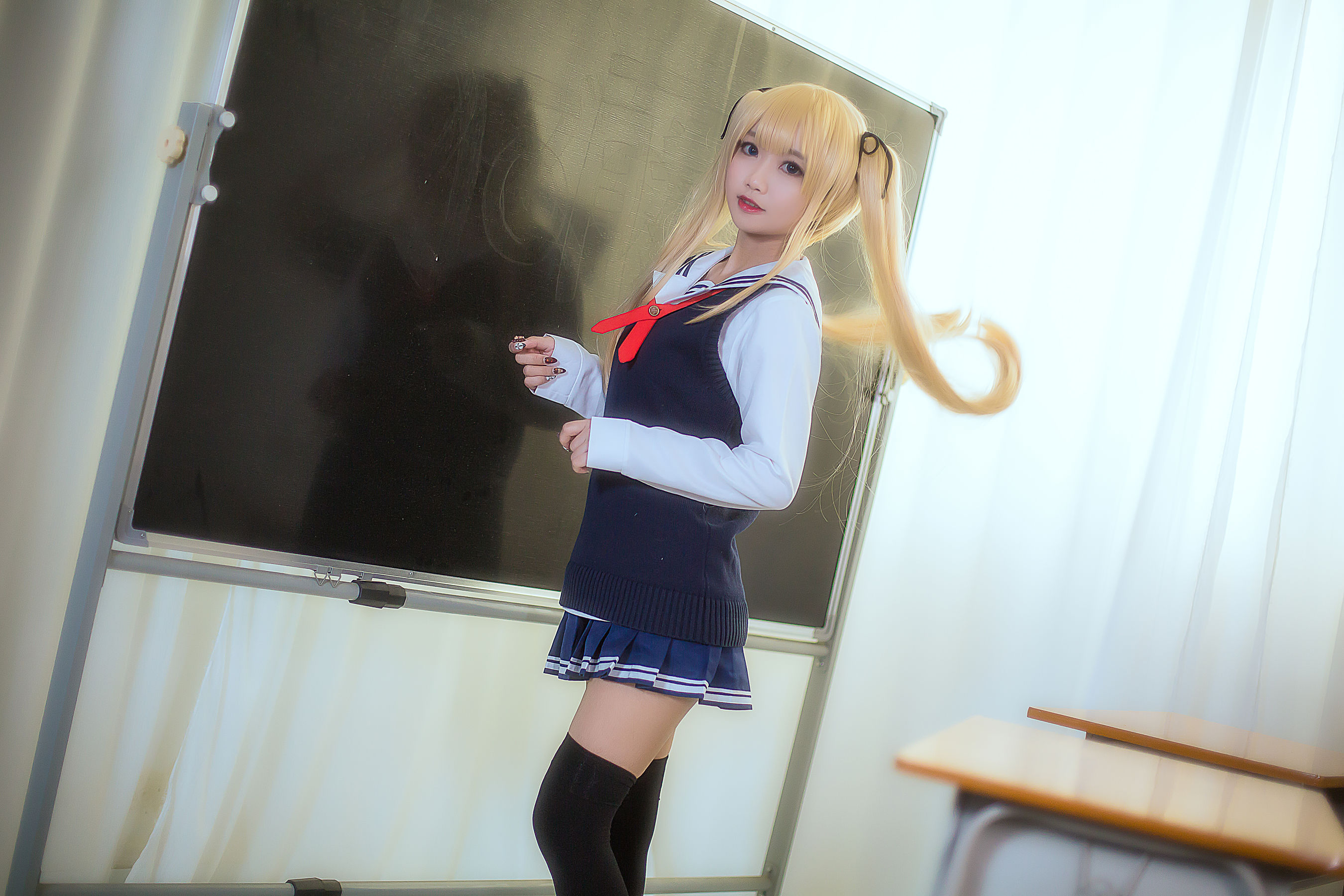白嫩美少女鬼畜瑶 校服-图13