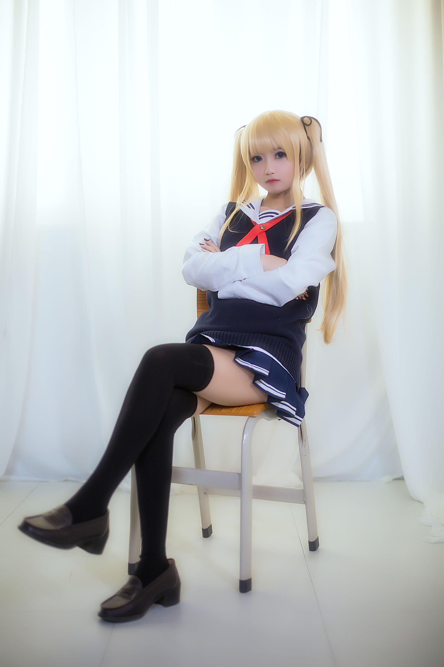 白嫩美少女鬼畜瑶 校服-图14