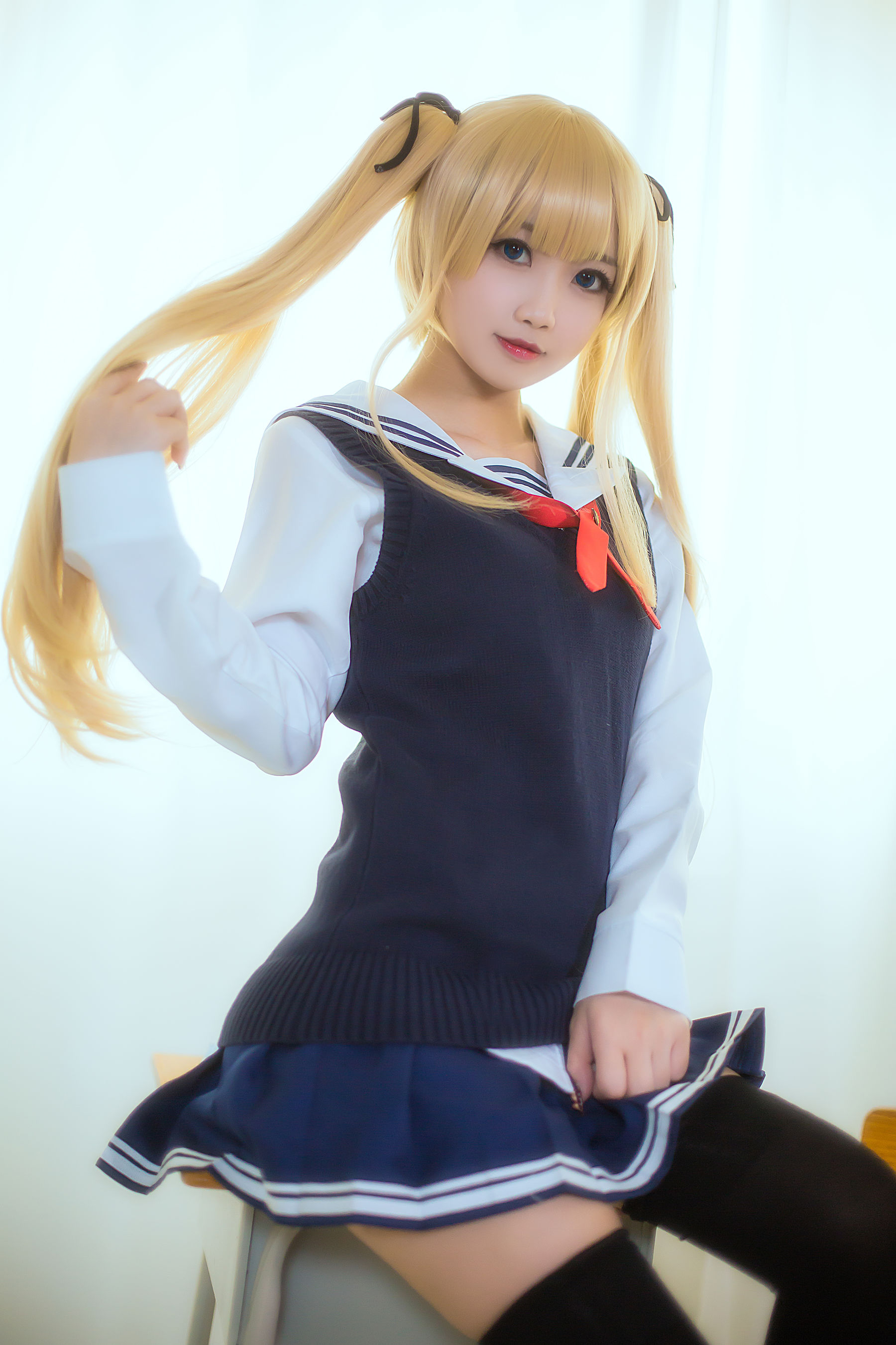 白嫩美少女鬼畜瑶 校服-图7