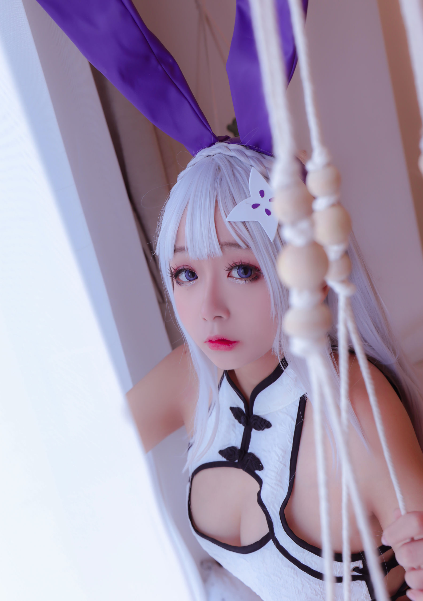 Cosplay日奈娇 白旗袍-图26