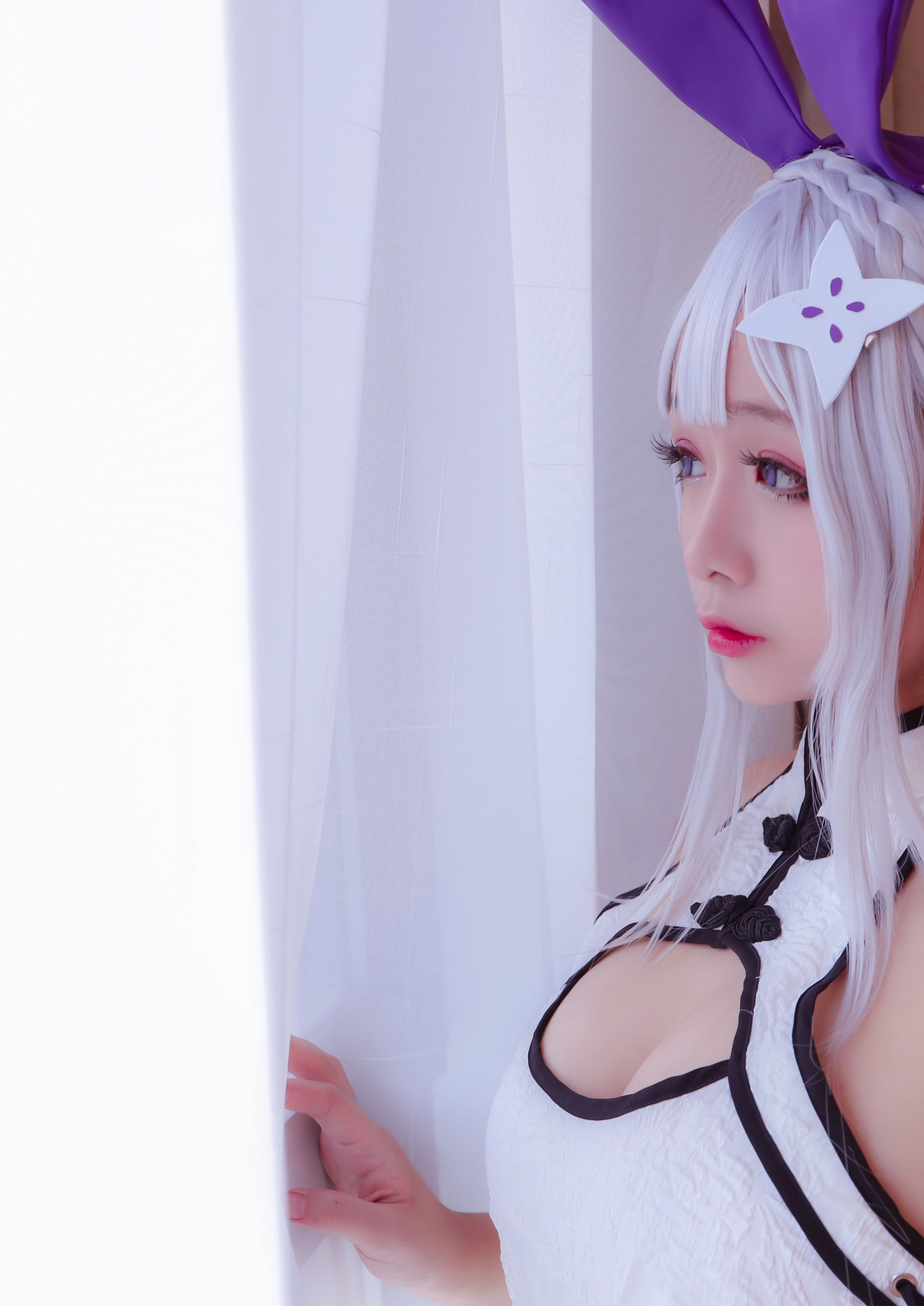 Cosplay日奈娇 白旗袍-图27