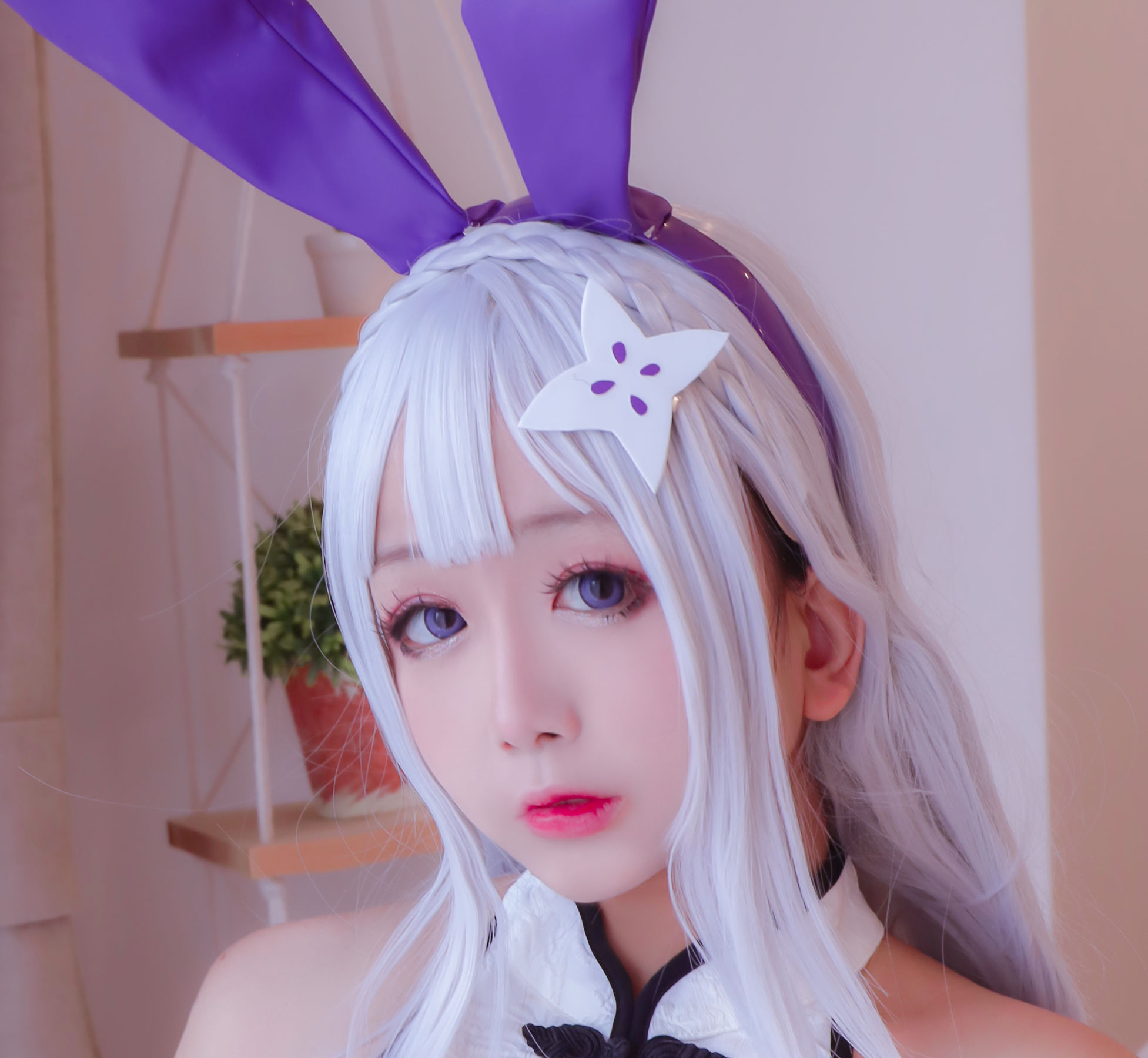 Cosplay日奈娇 白旗袍-图28