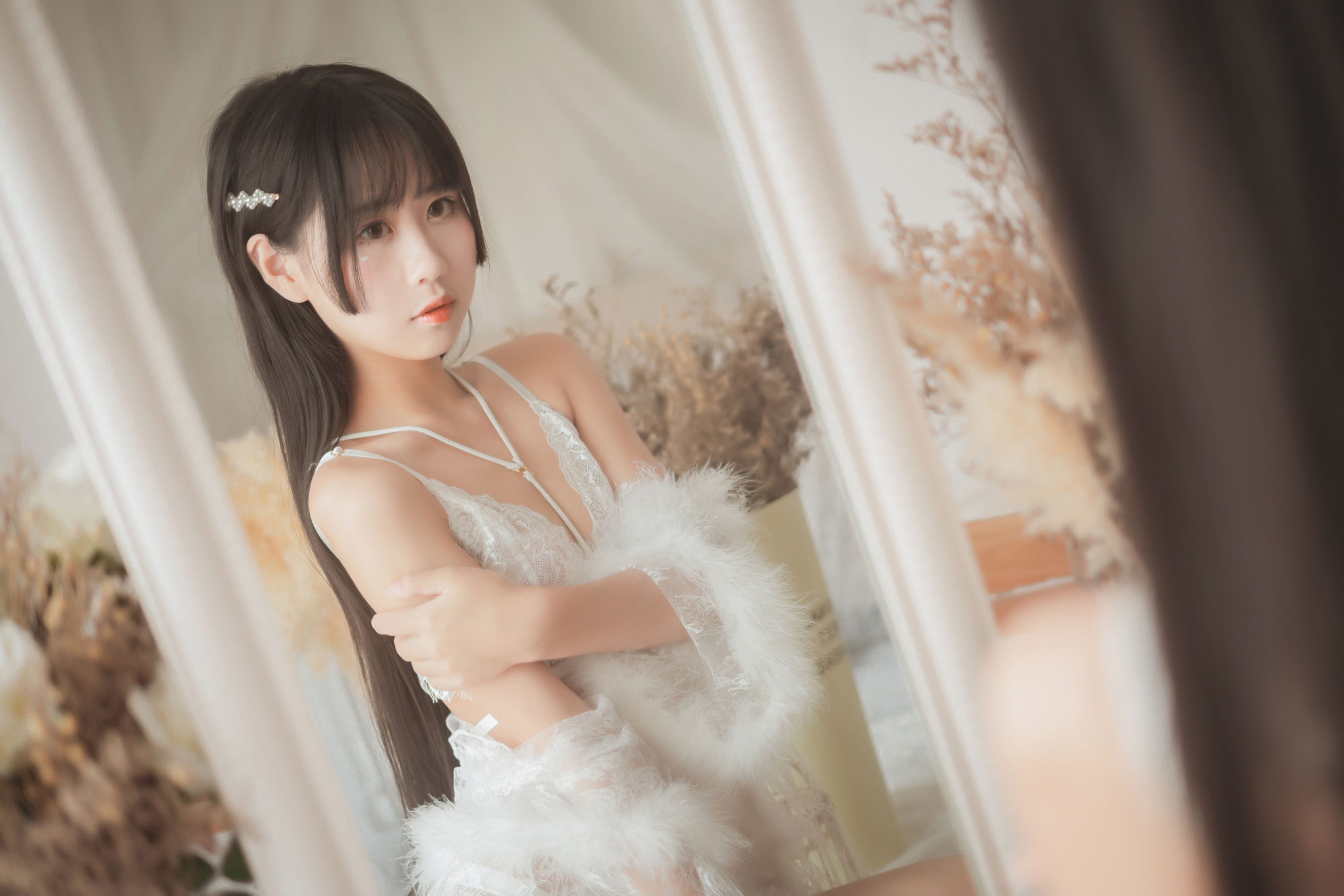 阳光美少女萌芽儿o0 毛绒内衣-图23