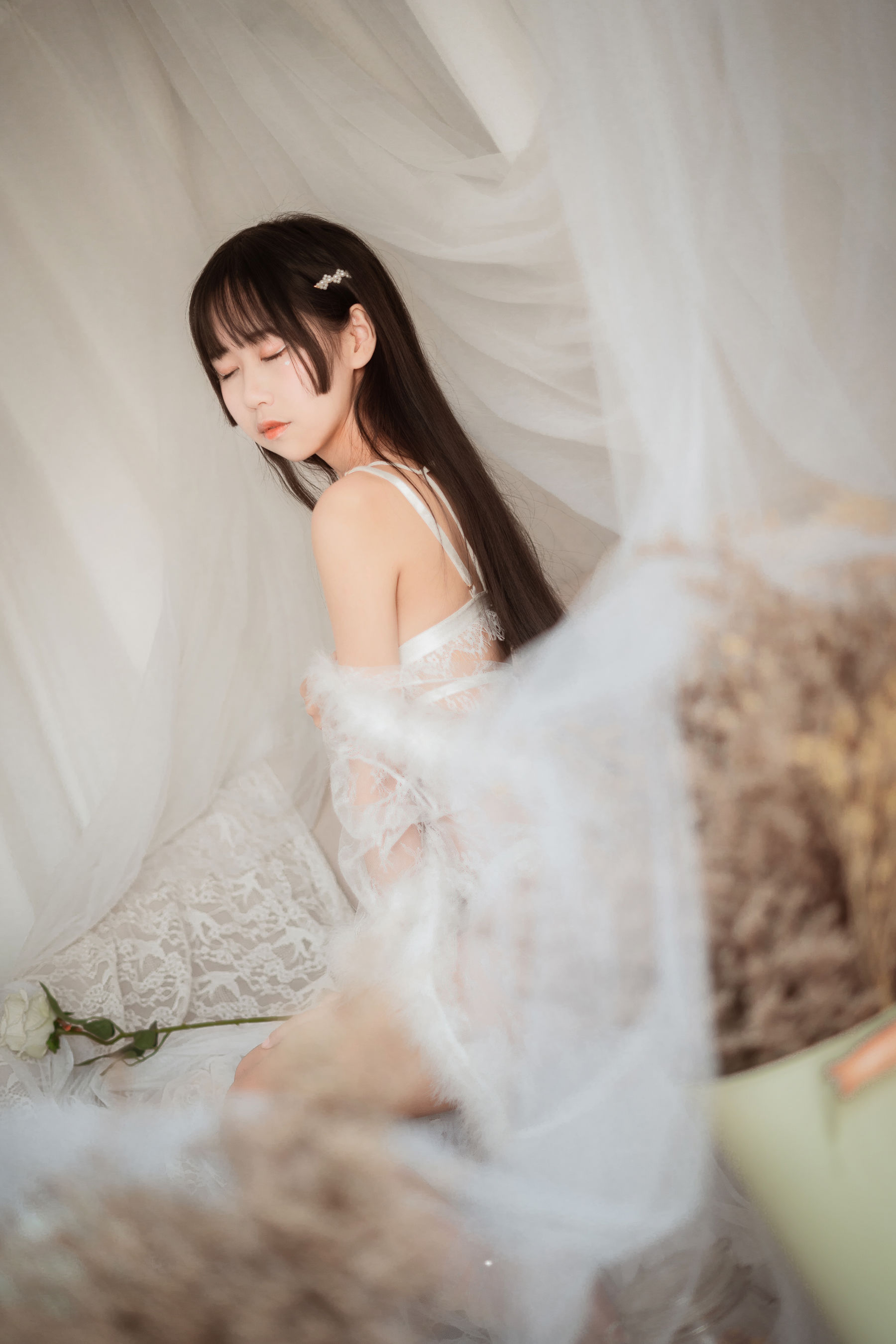 阳光美少女萌芽儿o0 毛绒内衣-图5