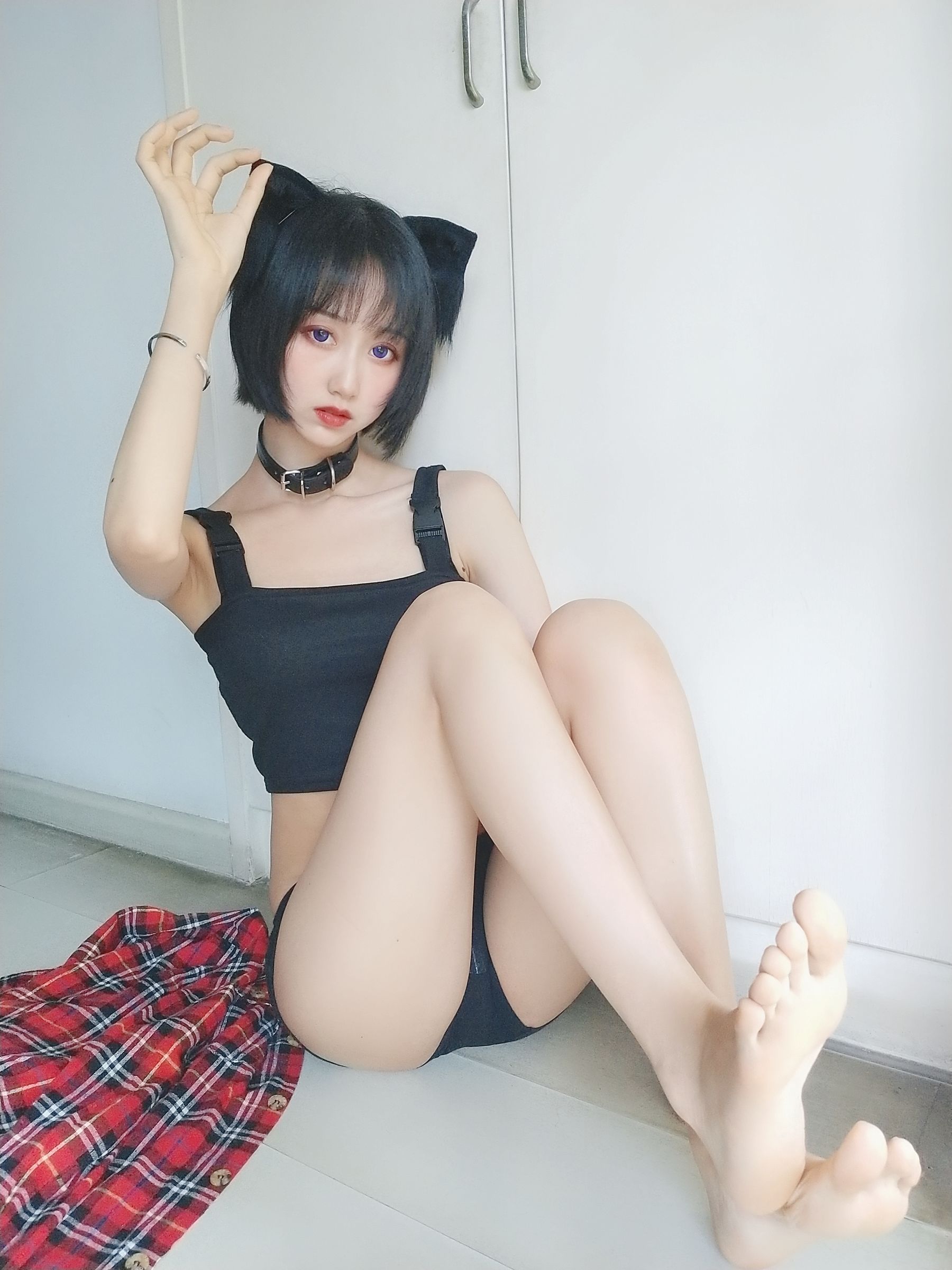 萌系小姐姐木绵绵OwO 不良猫-图9