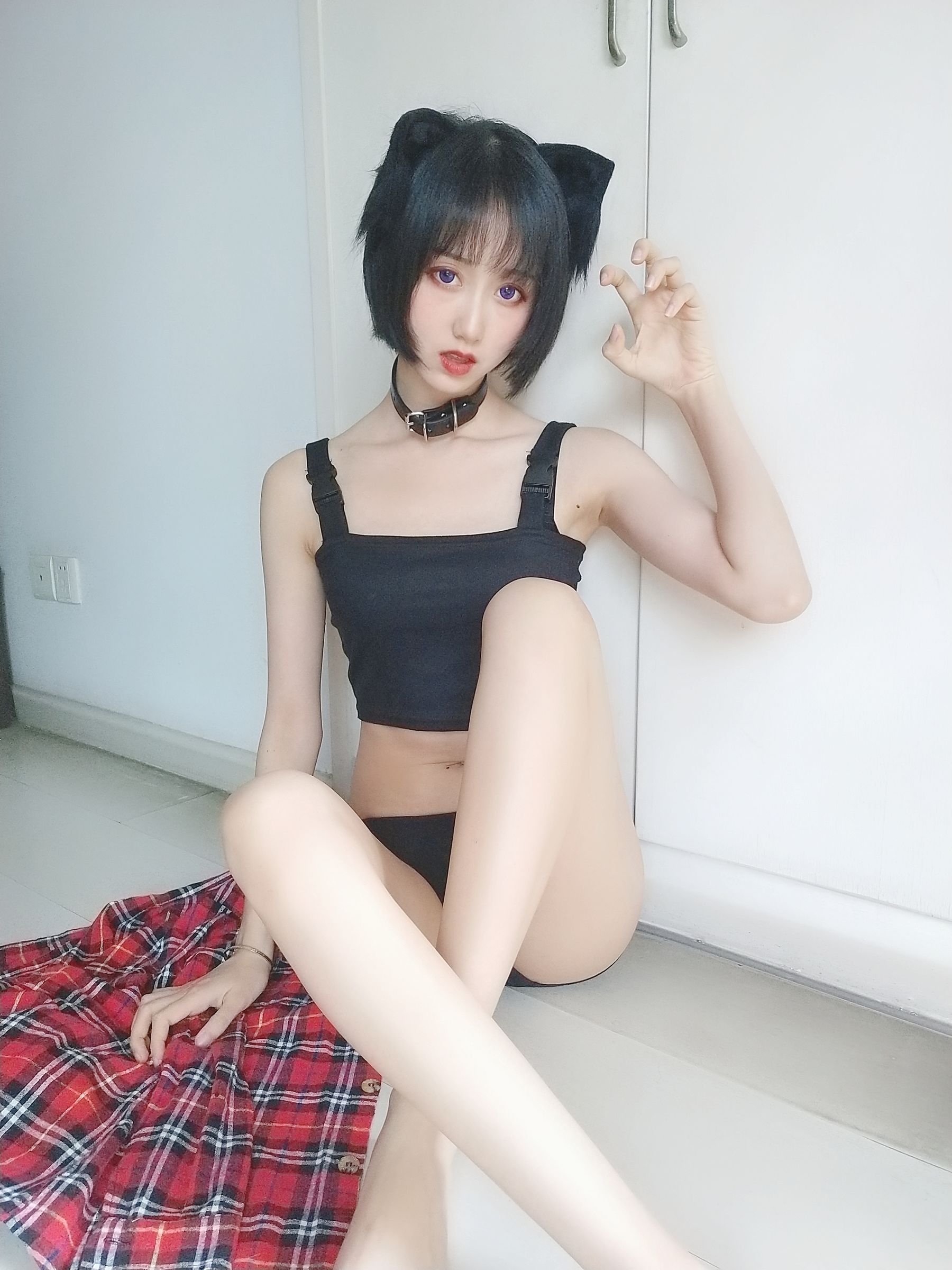 萌系小姐姐木绵绵OwO 不良猫-图11