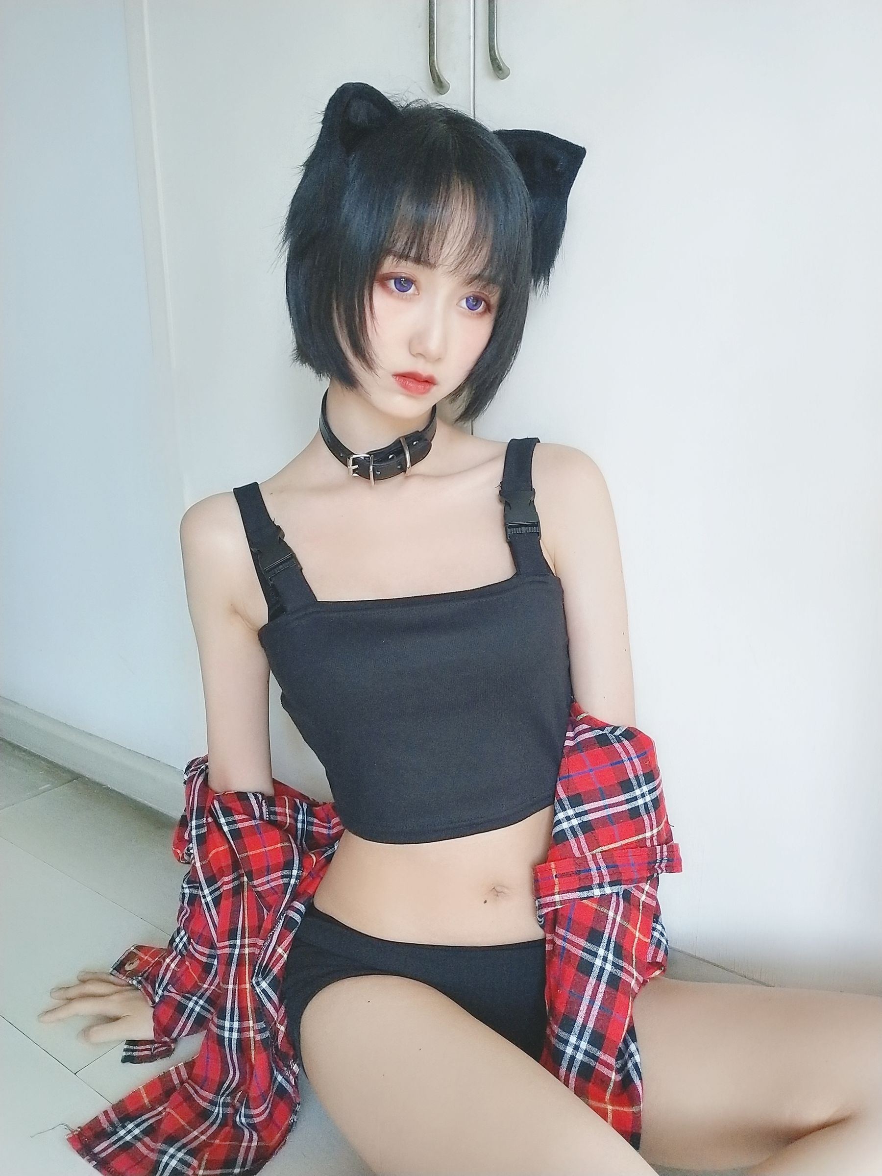 萌系小姐姐木绵绵OwO 不良猫-图2