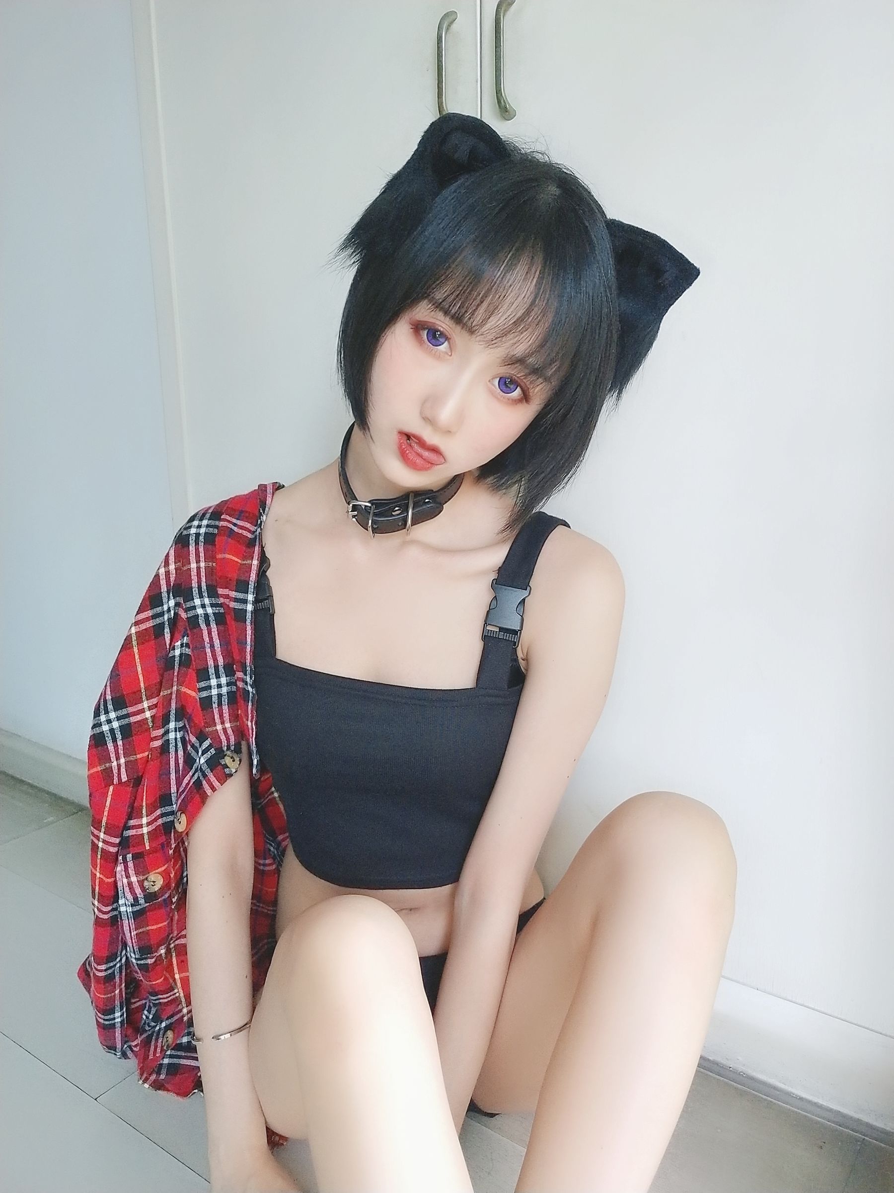 萌系小姐姐木绵绵OwO 不良猫-图6