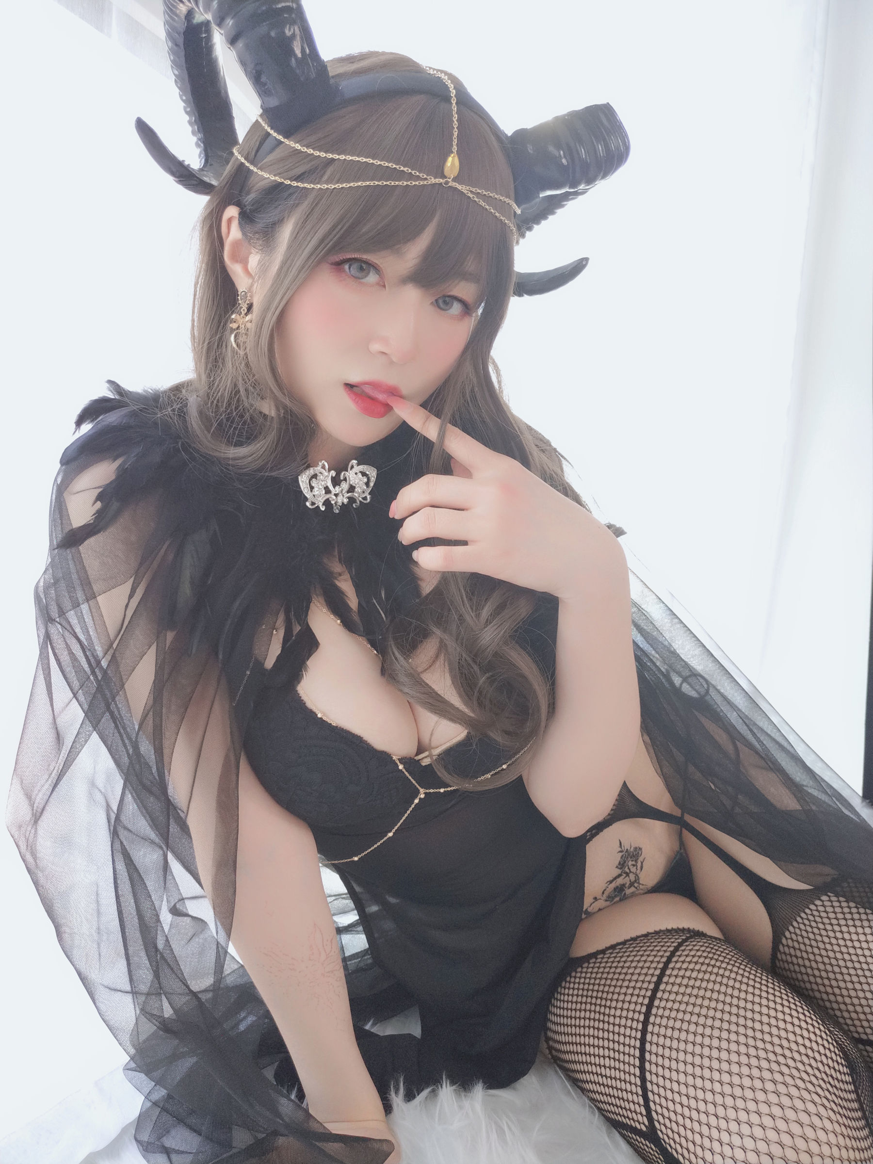 Coser小姐姐白银 黑山魅魔-图14