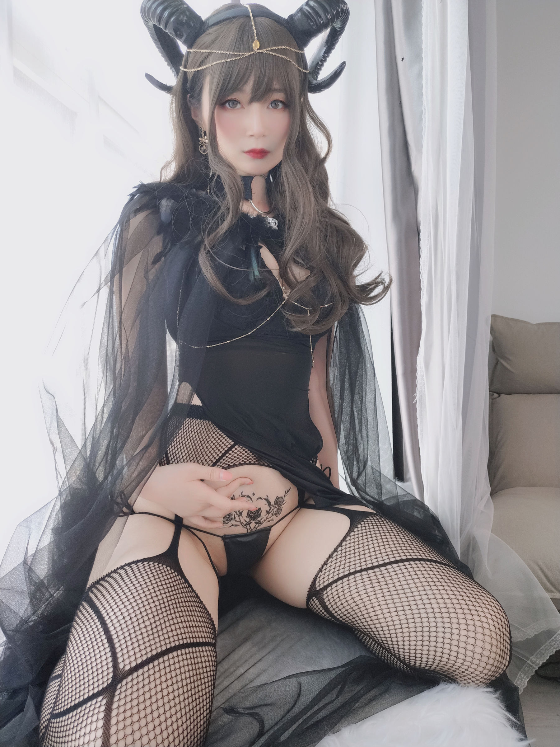 Coser小姐姐白银 黑山魅魔-图17