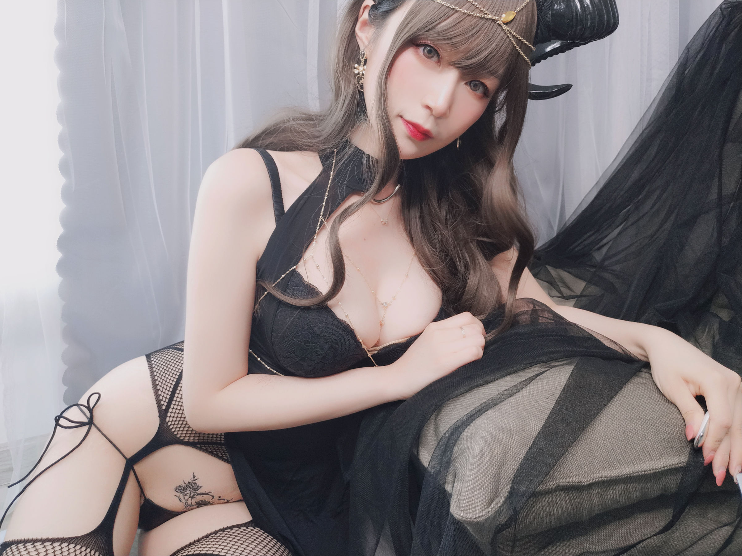 Coser小姐姐白银 黑山魅魔-图21