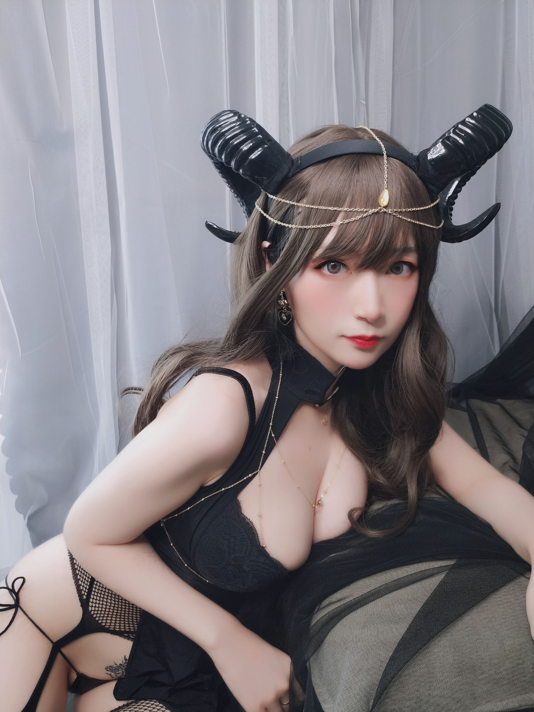 Coser小姐姐白银 黑山魅魔-图22