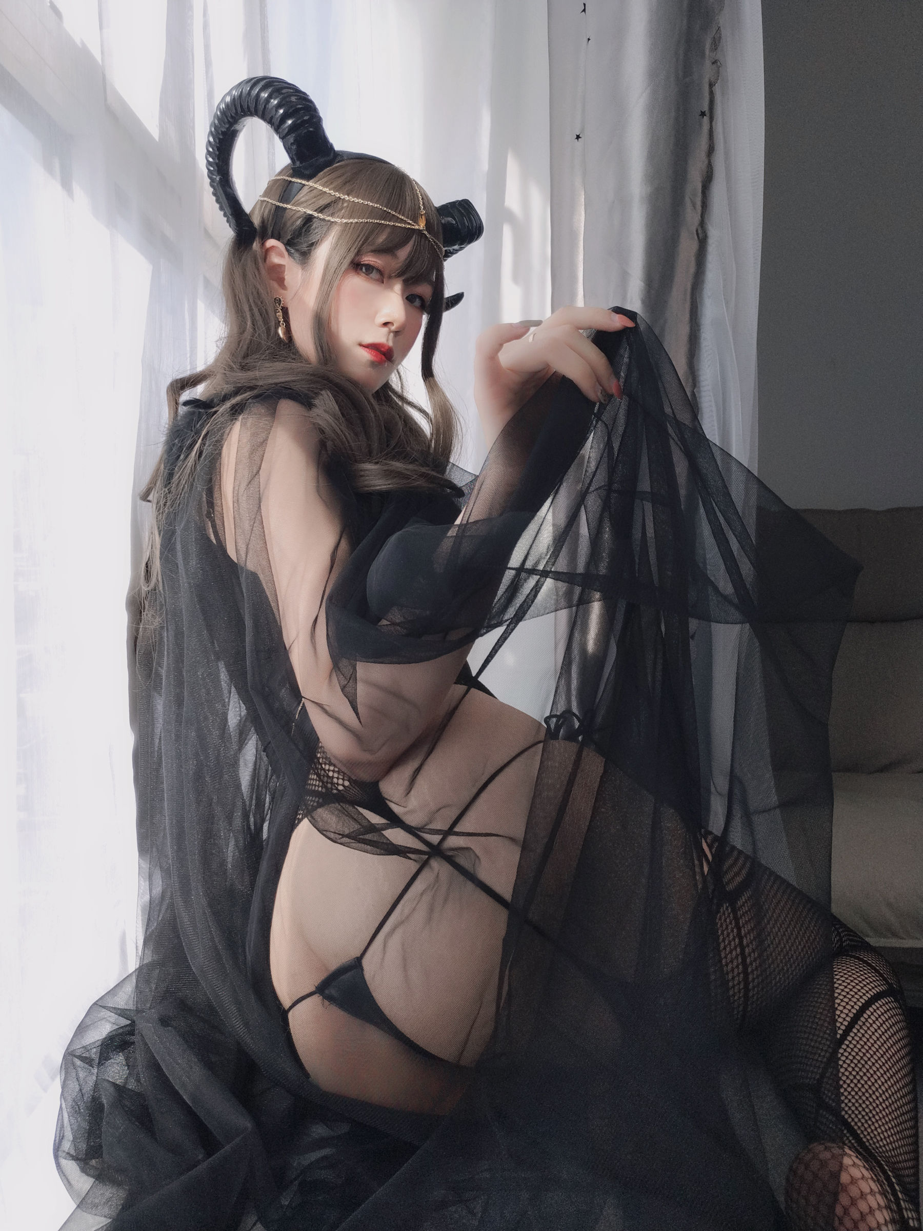 Coser小姐姐白银 黑山魅魔-图45