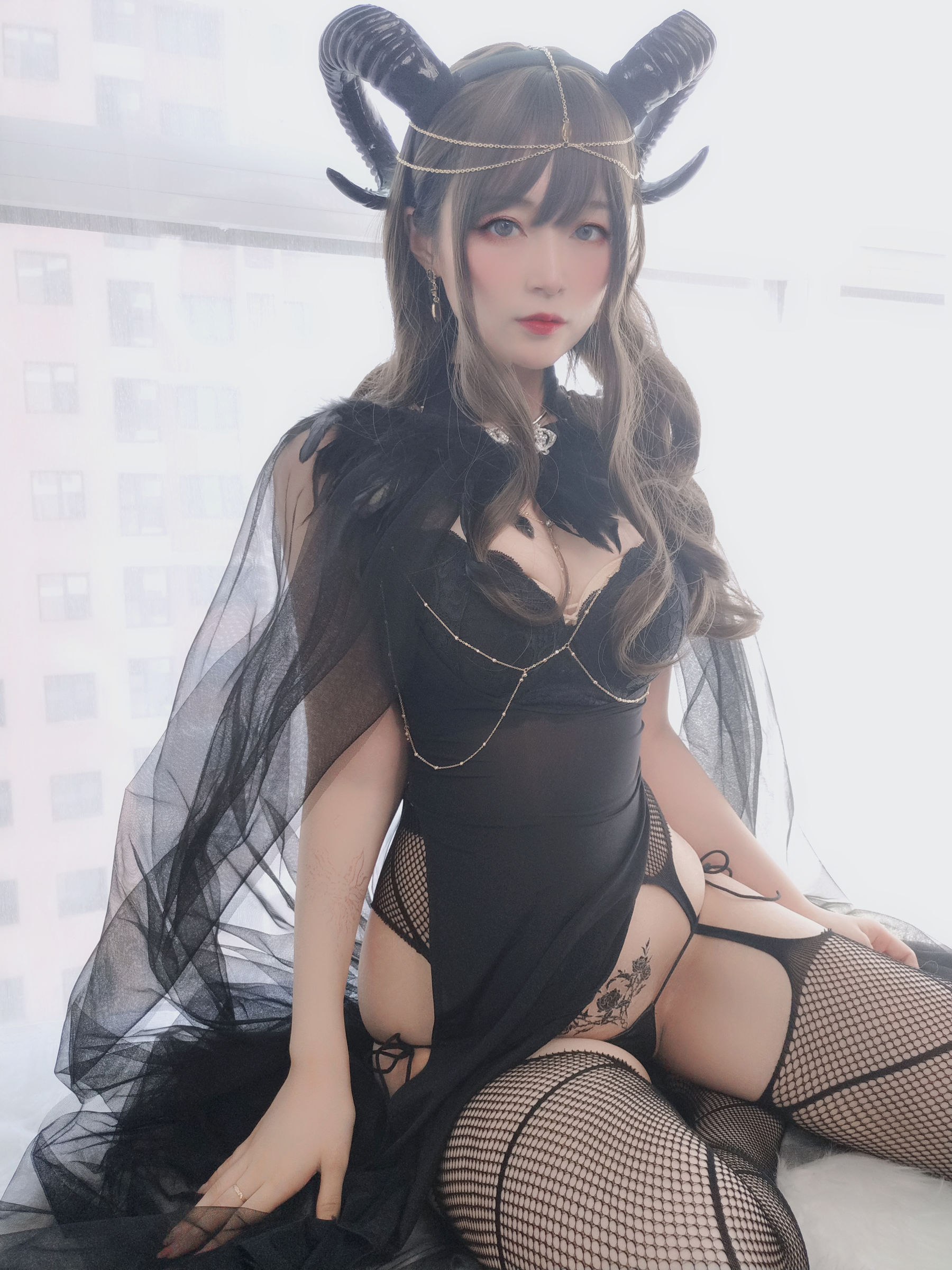 Coser小姐姐白银 黑山魅魔-图48