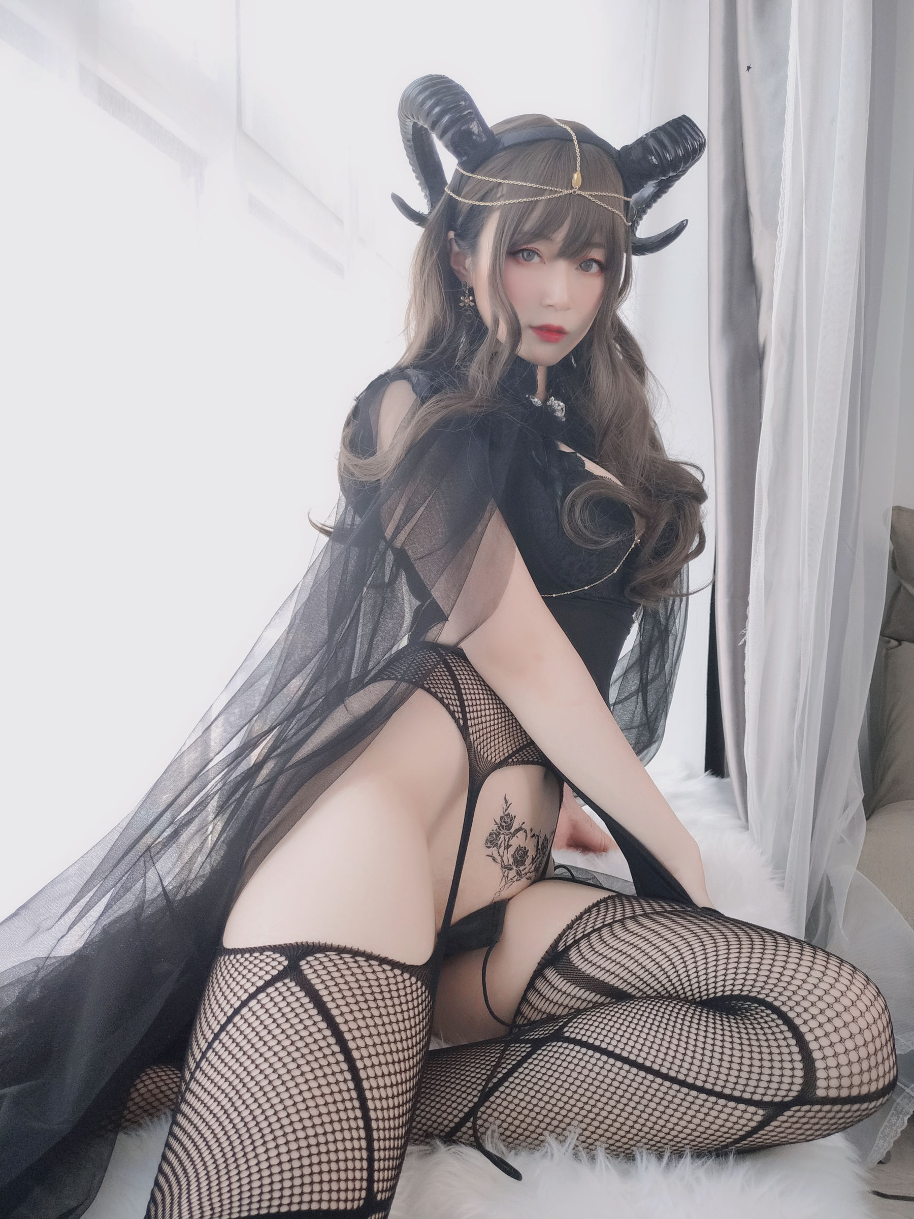 Coser小姐姐白银 黑山魅魔-图6