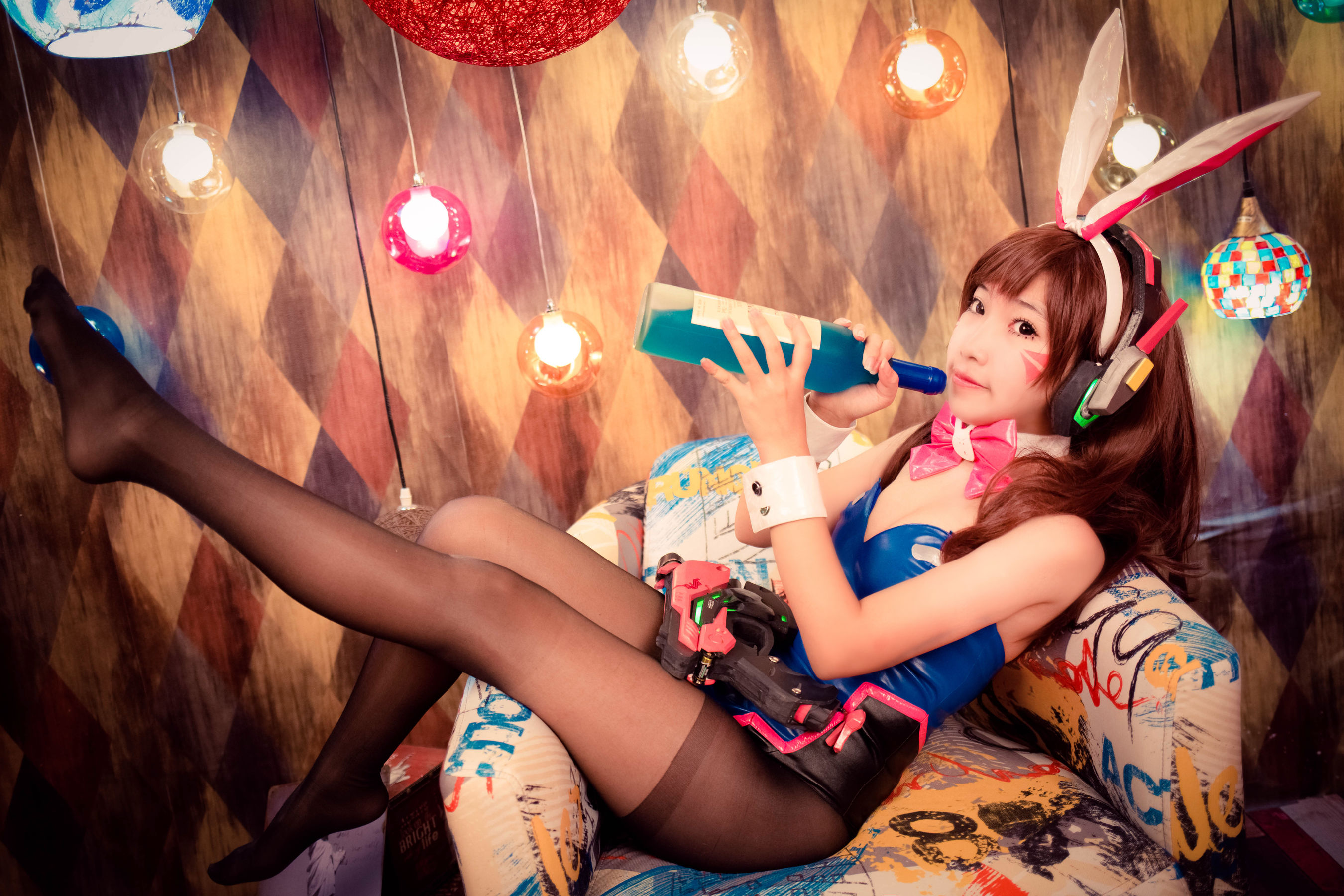 萝莉蜜嘟喵 DVA兔女郎-图12