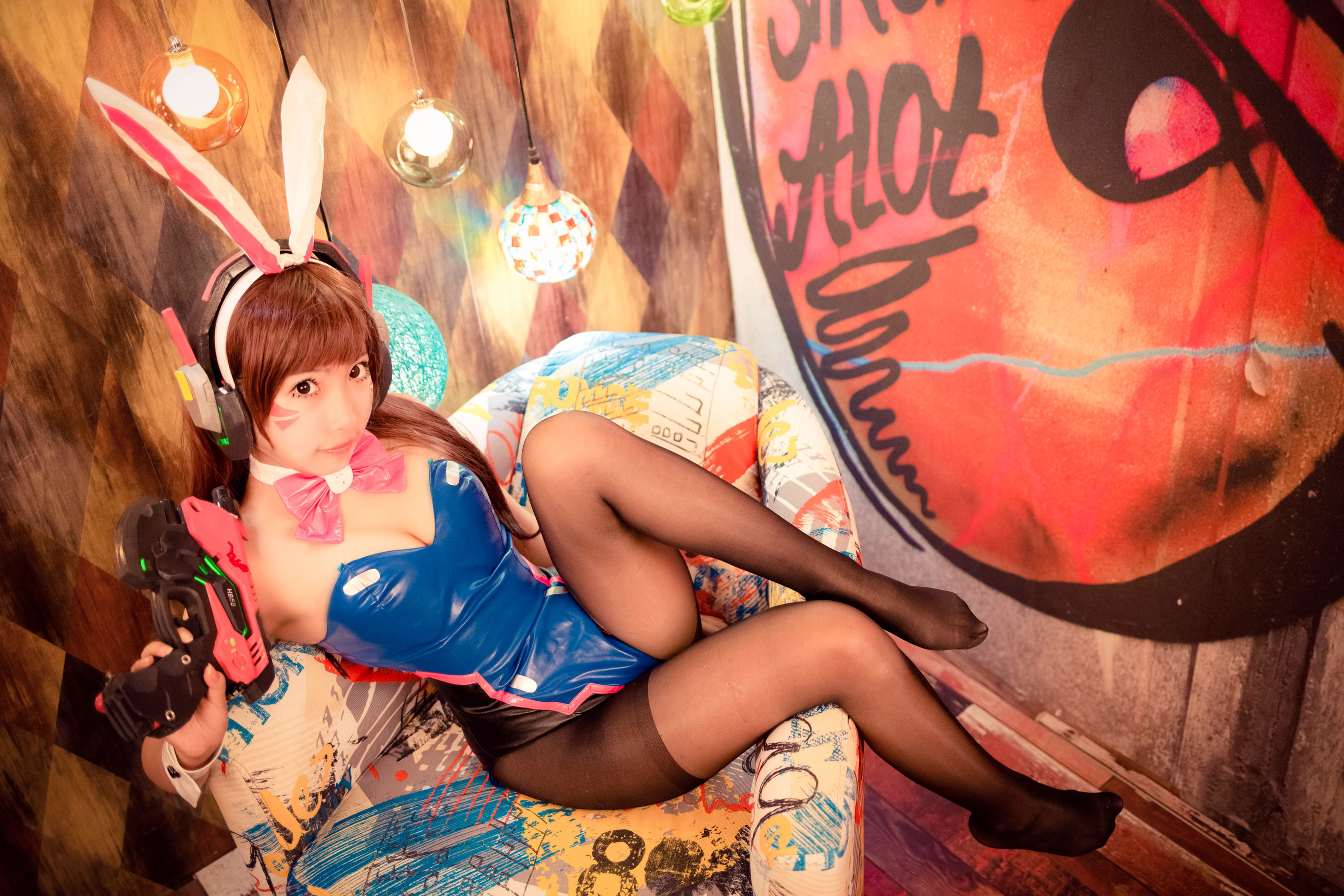 萝莉蜜嘟喵 DVA兔女郎-图1