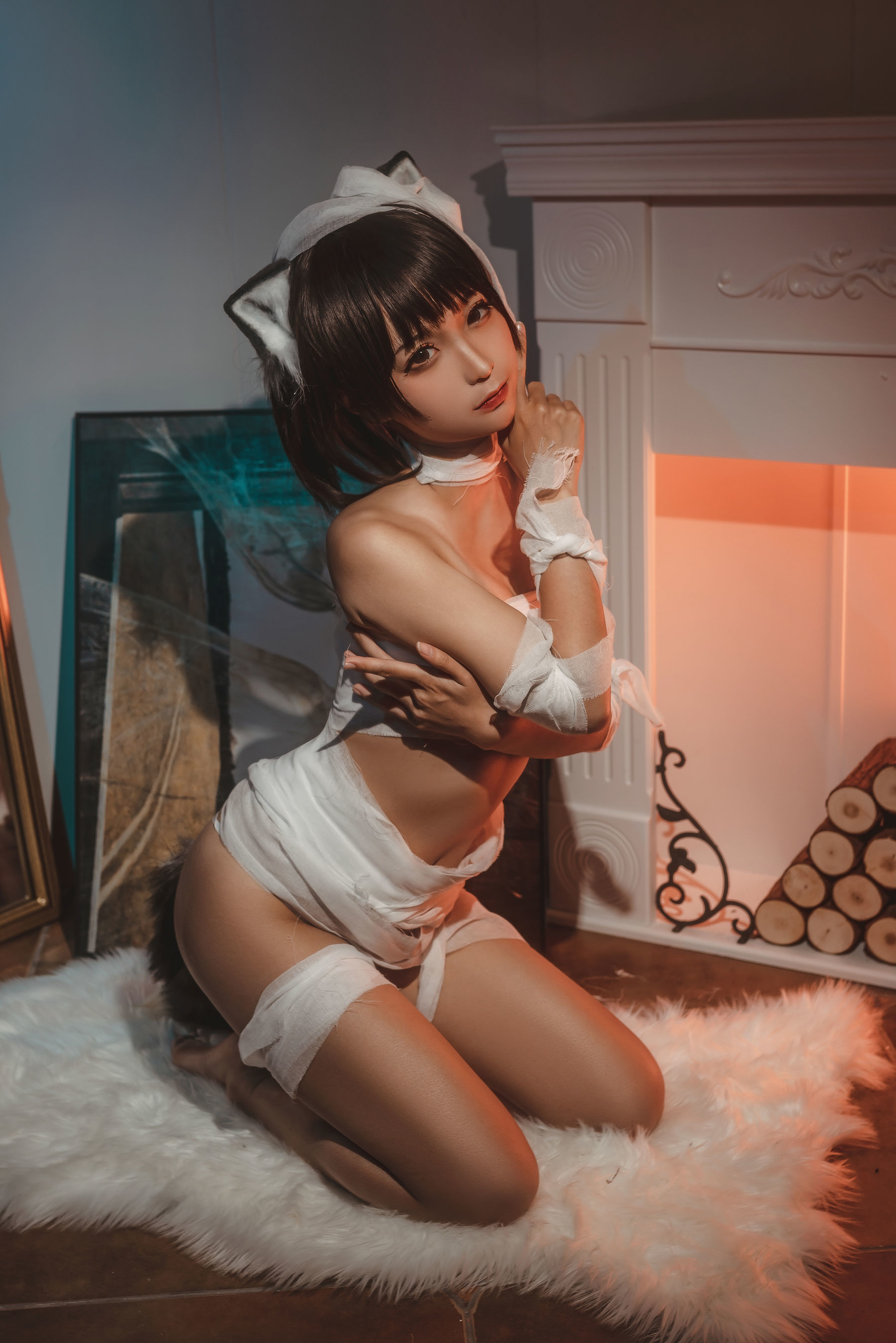 动漫博主蠢沫沫 绷带猫-图4