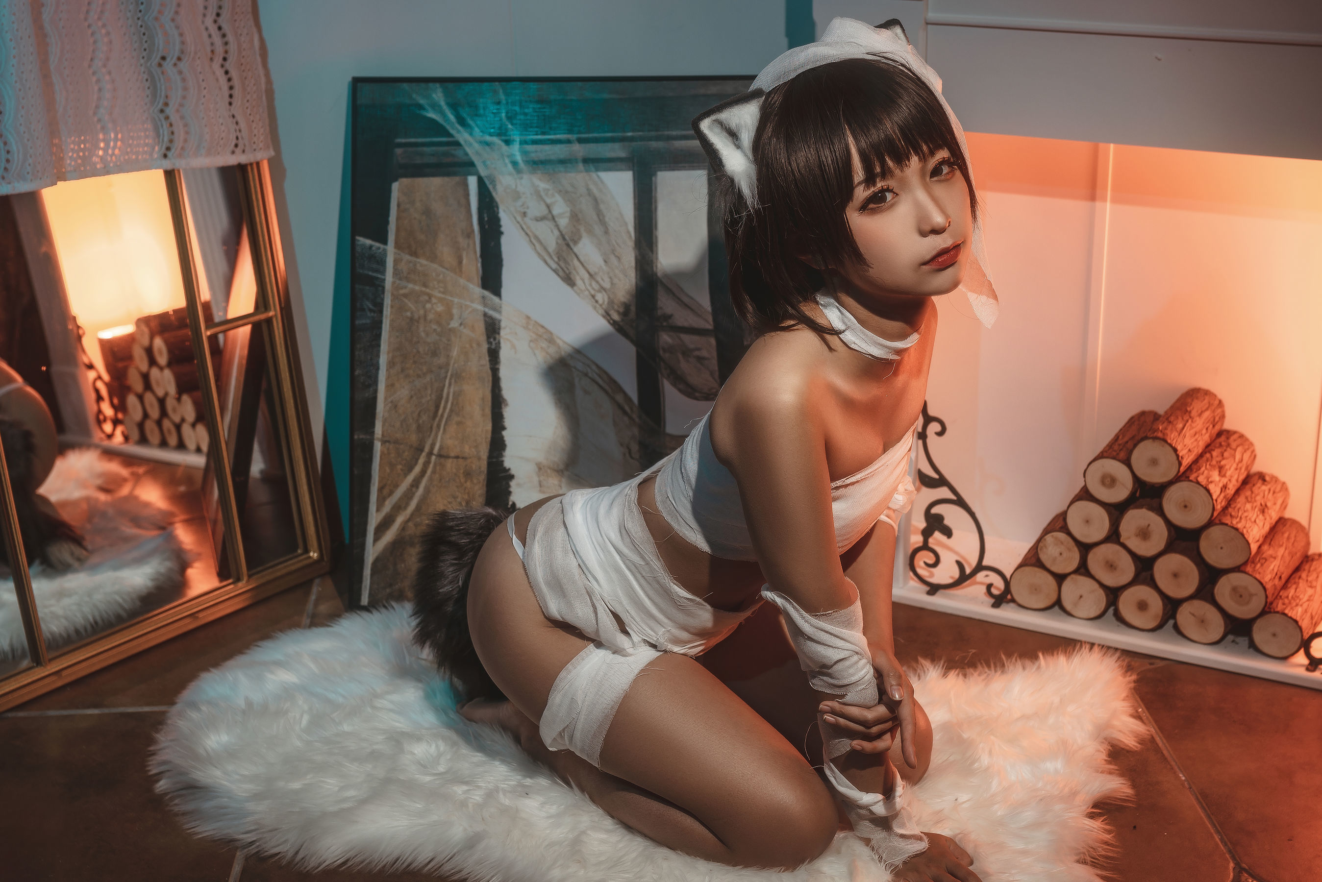 动漫博主蠢沫沫 绷带猫-图5