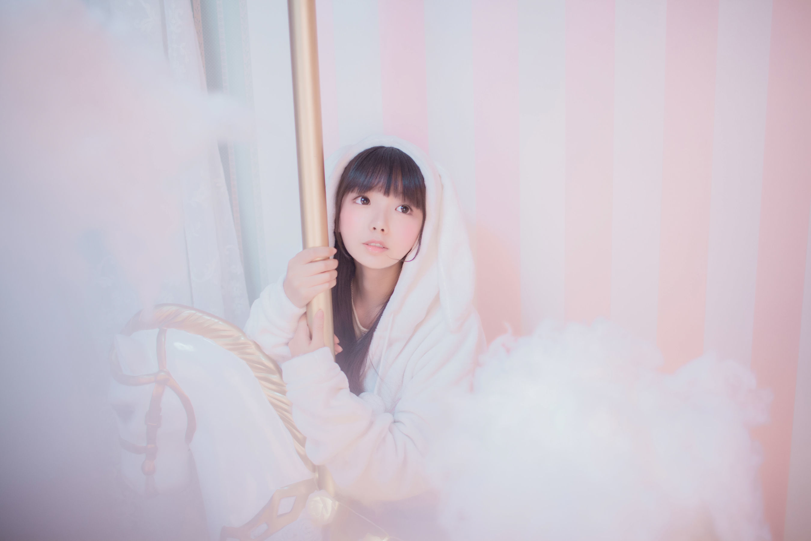 可爱妹妹樱群 玻璃罩下的旋转木马-图17