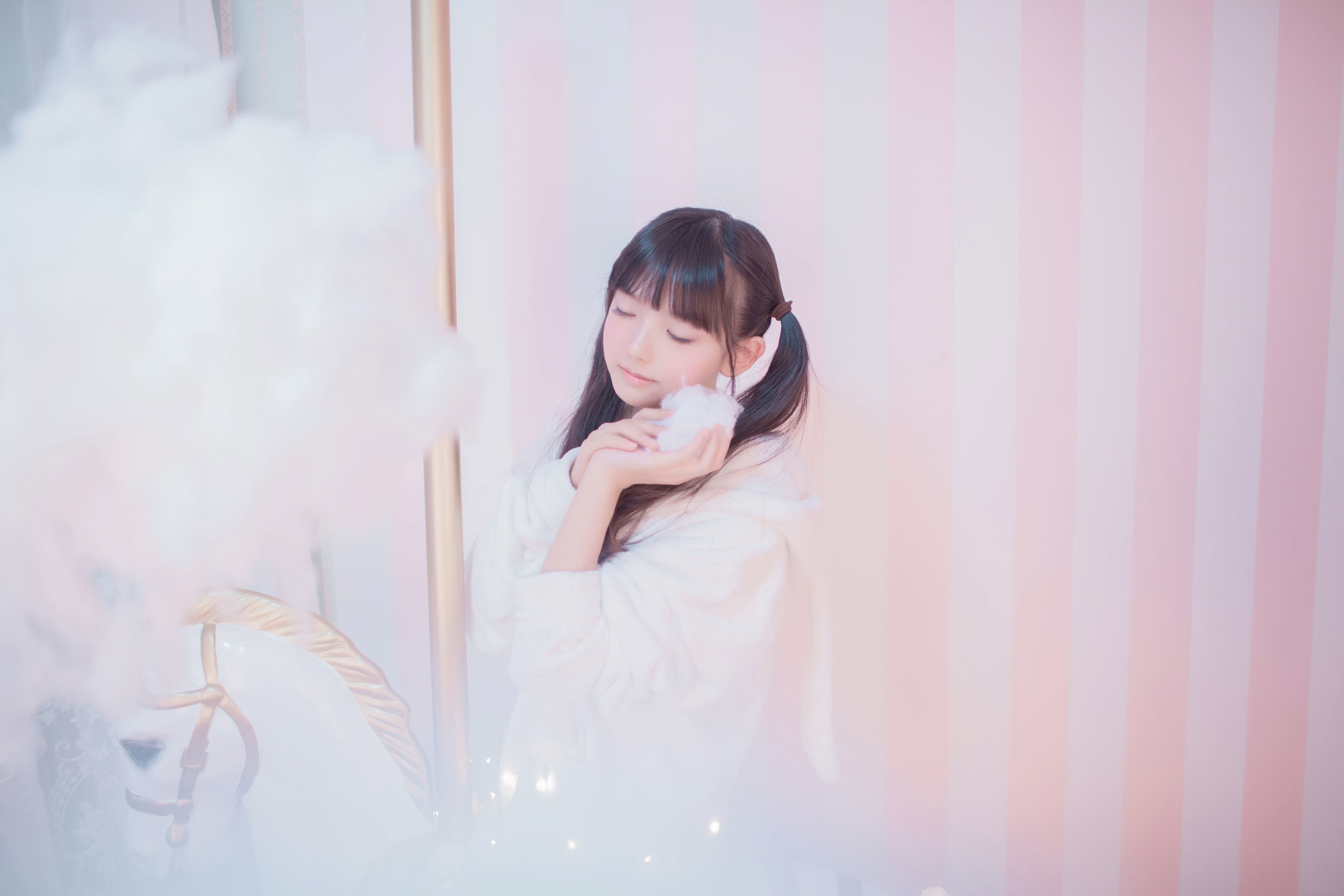 可爱妹妹樱群 玻璃罩下的旋转木马-图6