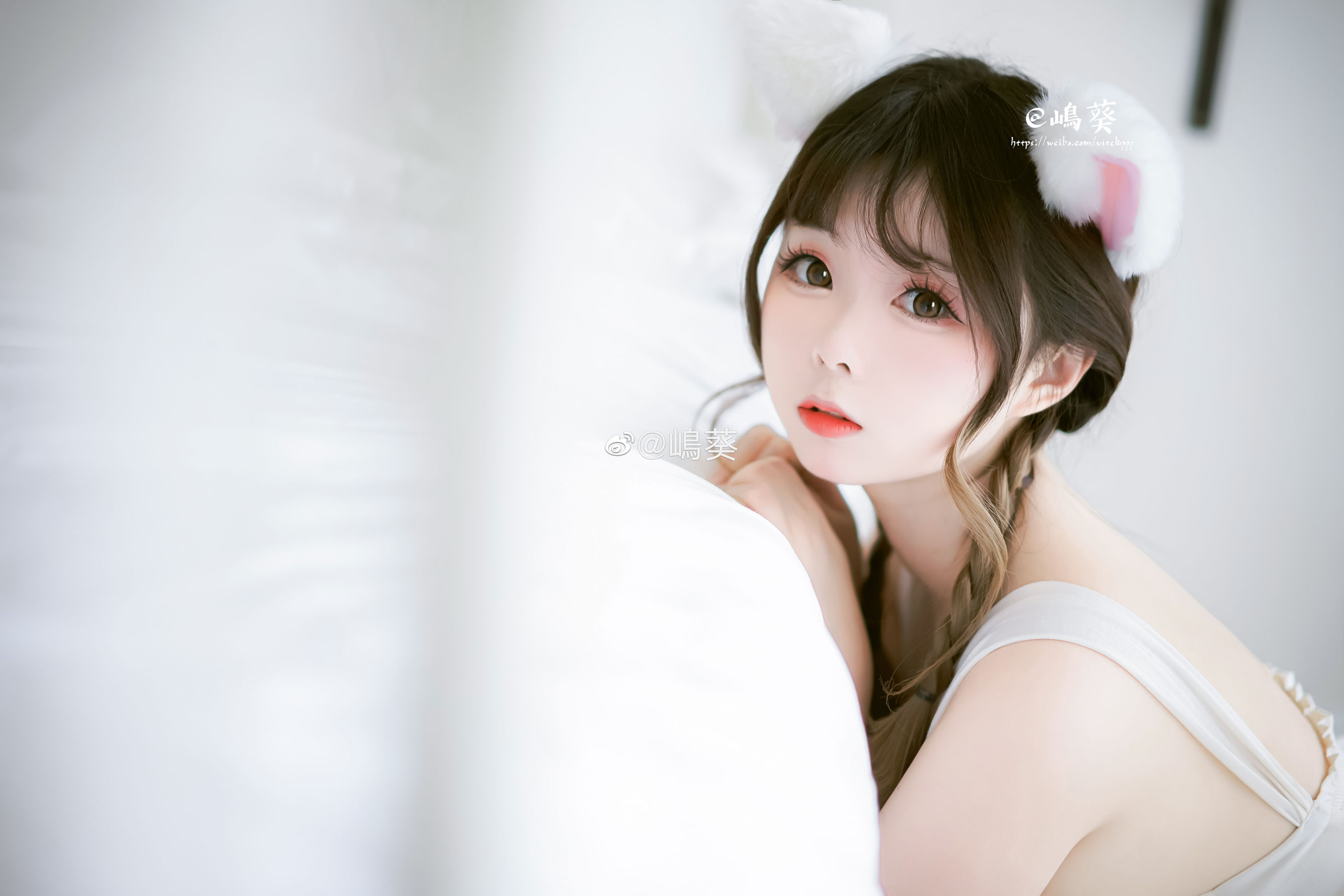 微博美女嶋葵 喵咪私房写真-图0