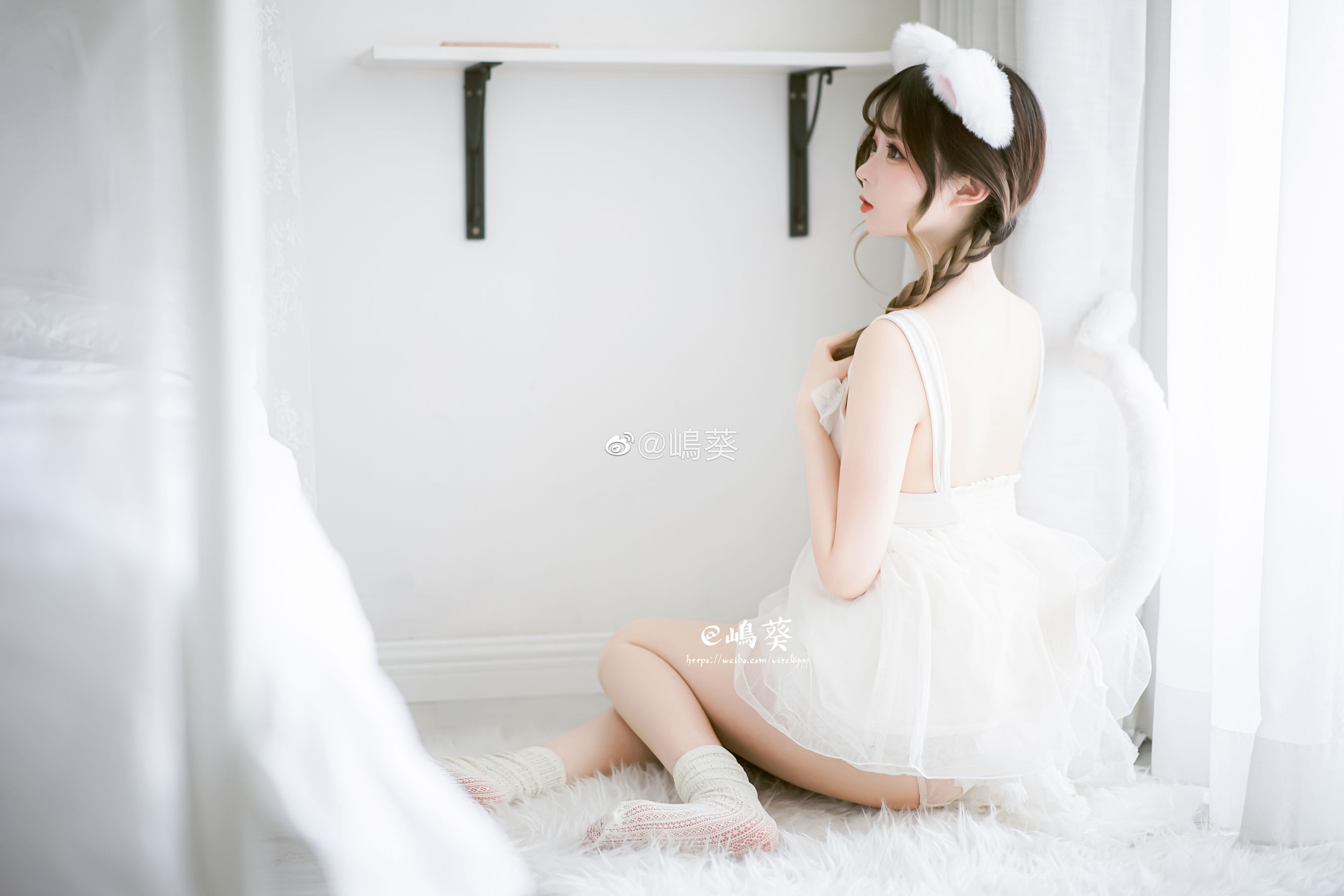 微博美女嶋葵 喵咪私房写真-图1